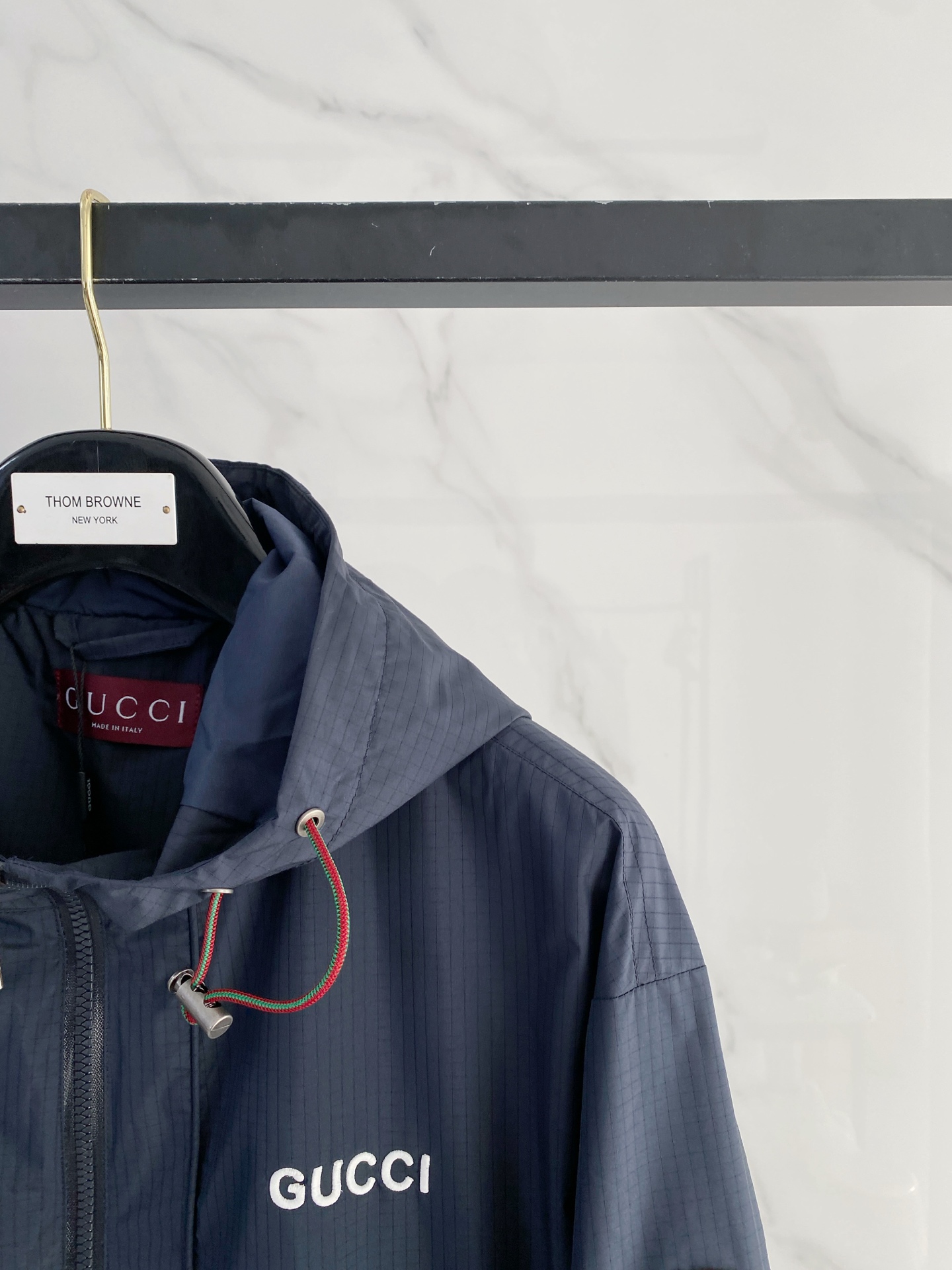 Gucci 古奇 2026ss春季新款连帽夹克外套全高端版本！高定专柜面料辅料，透气舒适度高，细节无可挑