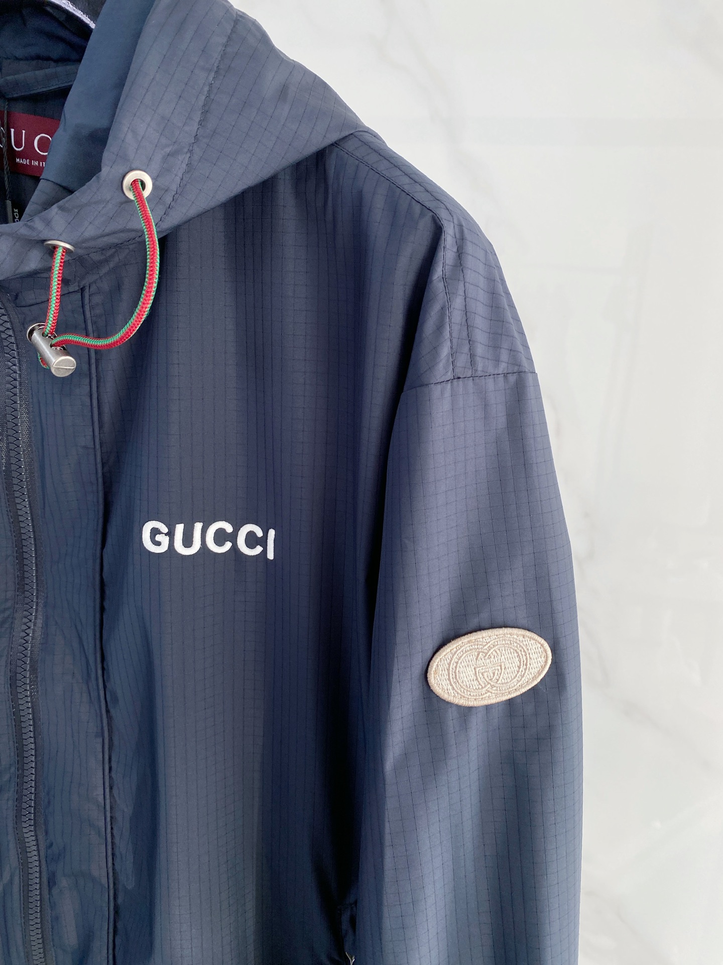 Gucci 古奇 2026ss春季新款连帽夹克外套全高端版本！高定专柜面料辅料，透气舒适度高，细节无可挑