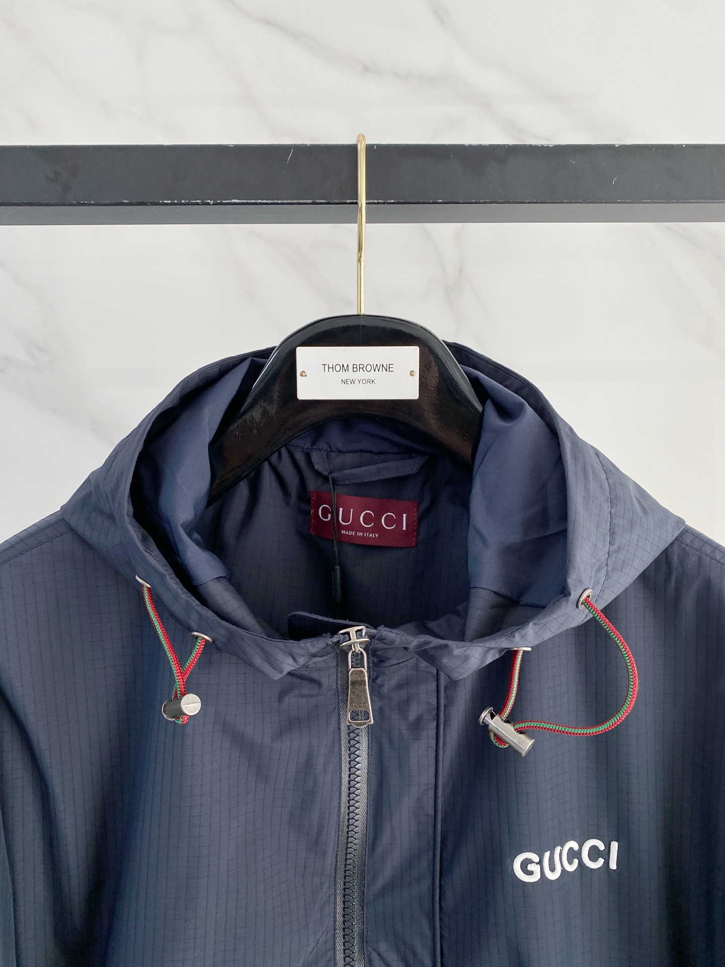 Gucci 古奇 2026ss春季新款连帽夹克外套全高端版本！高定专柜面料辅料，透气舒适度高，细节无可挑