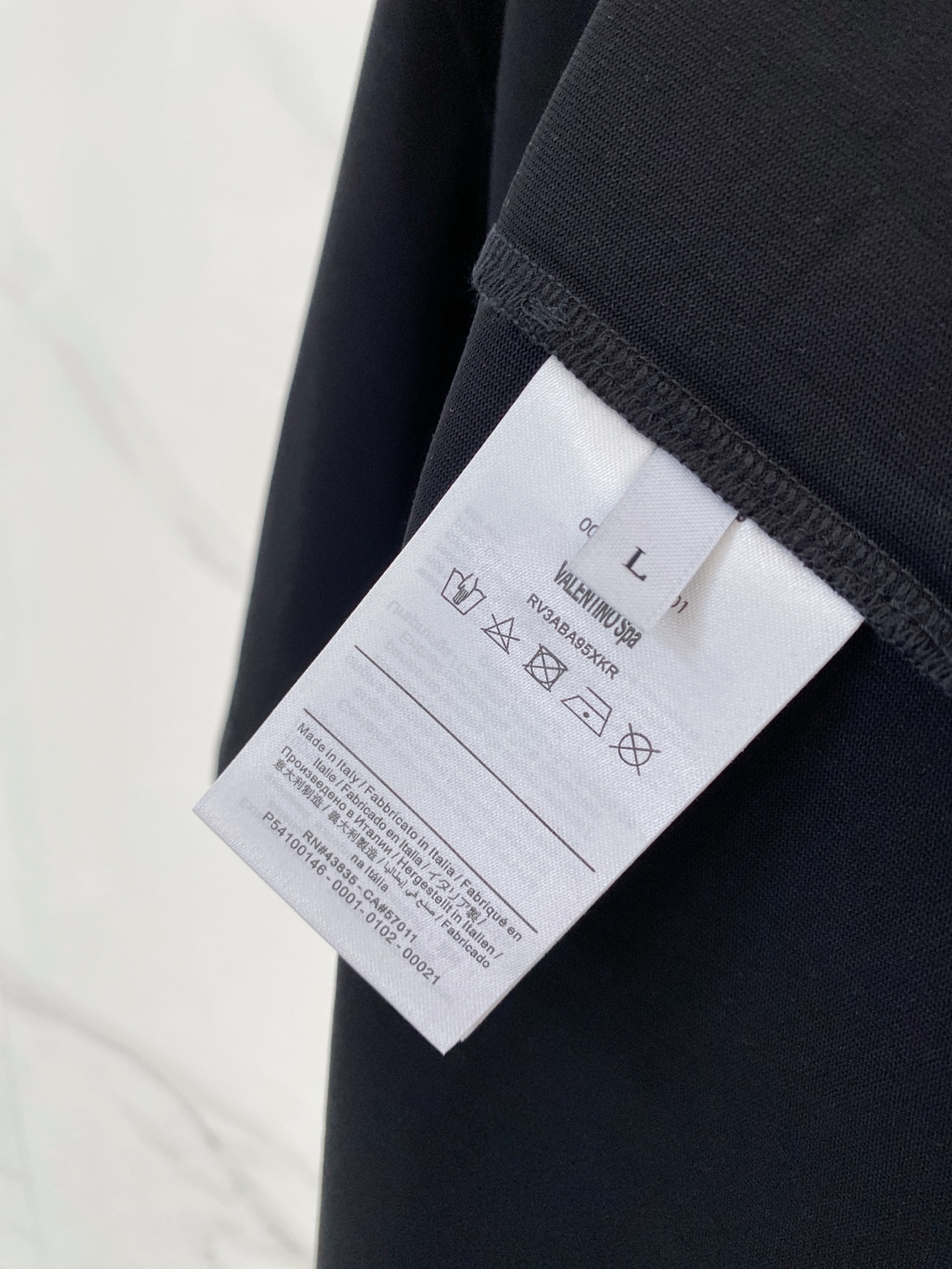Valentino mænd VLTN 2026ss T logo — photo 6