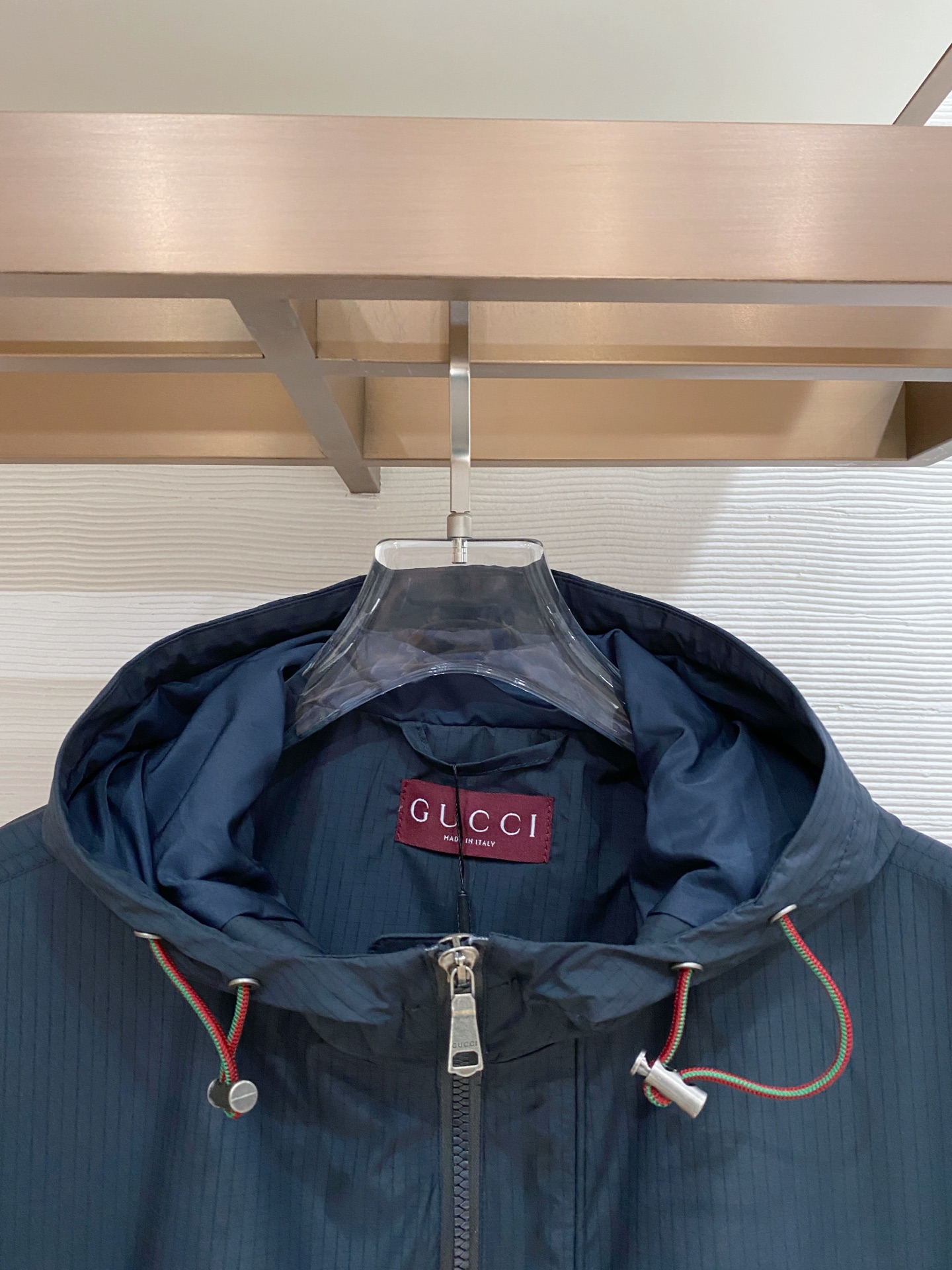 Gucci 古奇 2026ss春季新款连帽夹克外套全高端版本！高定专柜面料辅料，透气舒适度高，细节无可挑