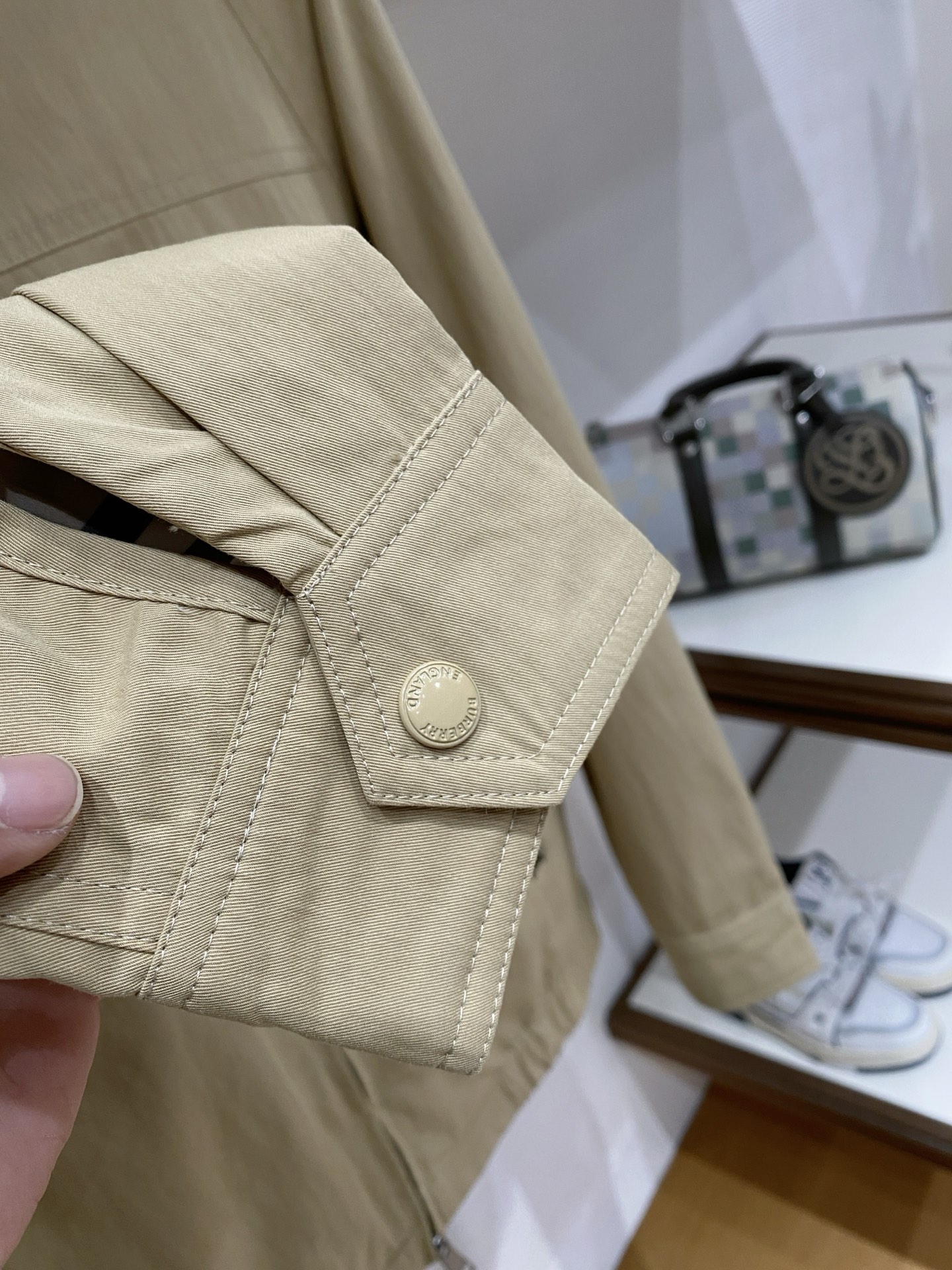 Burberry 巴宝莉 2026ss春季新款连帽夹克外套全高端版本！高定专柜面料辅料，透气舒适度高，细