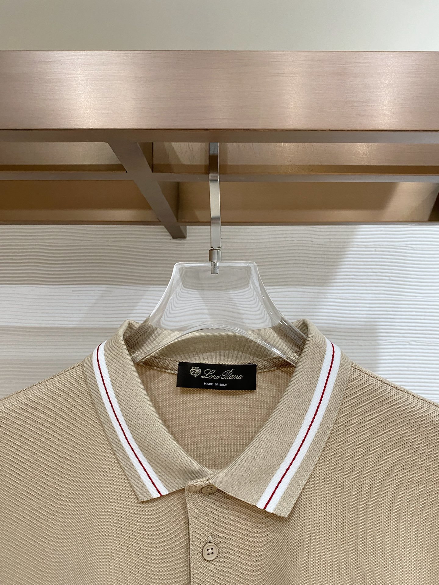 🌟 Loro piana# 26春夏 专属标识Polo衫短袖T恤 经典的翻领裁剪工艺从未停止.既不单调也