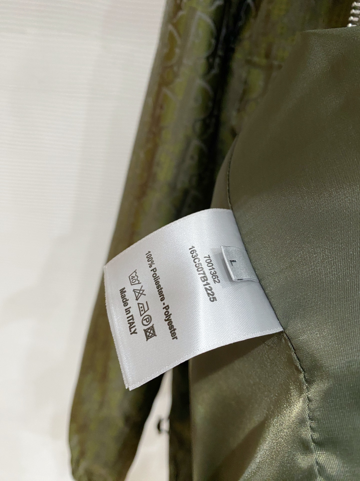 Dior Oblique Olive Workwear Jacket