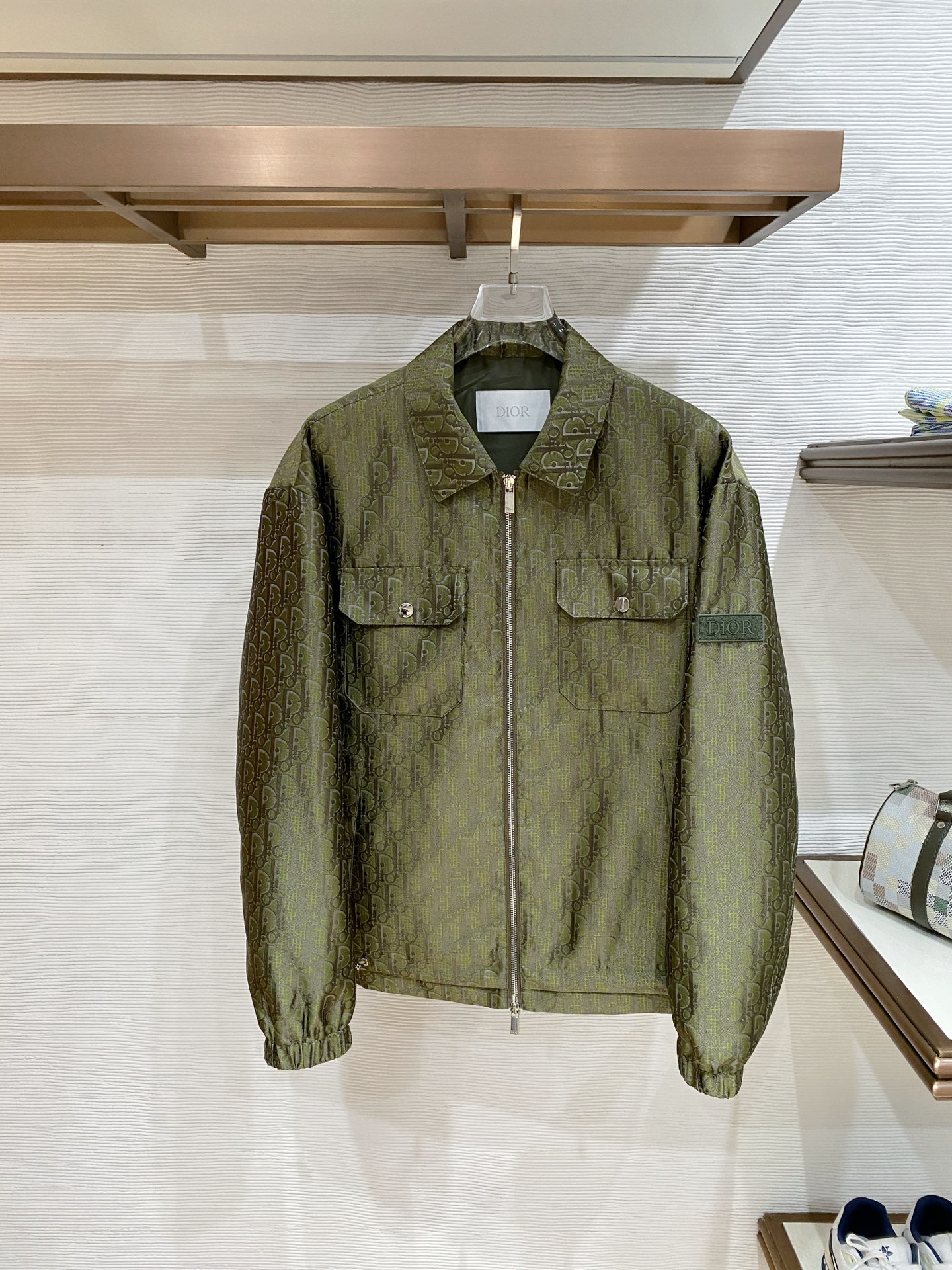 Dior Oblique Olive Workwear Jacket