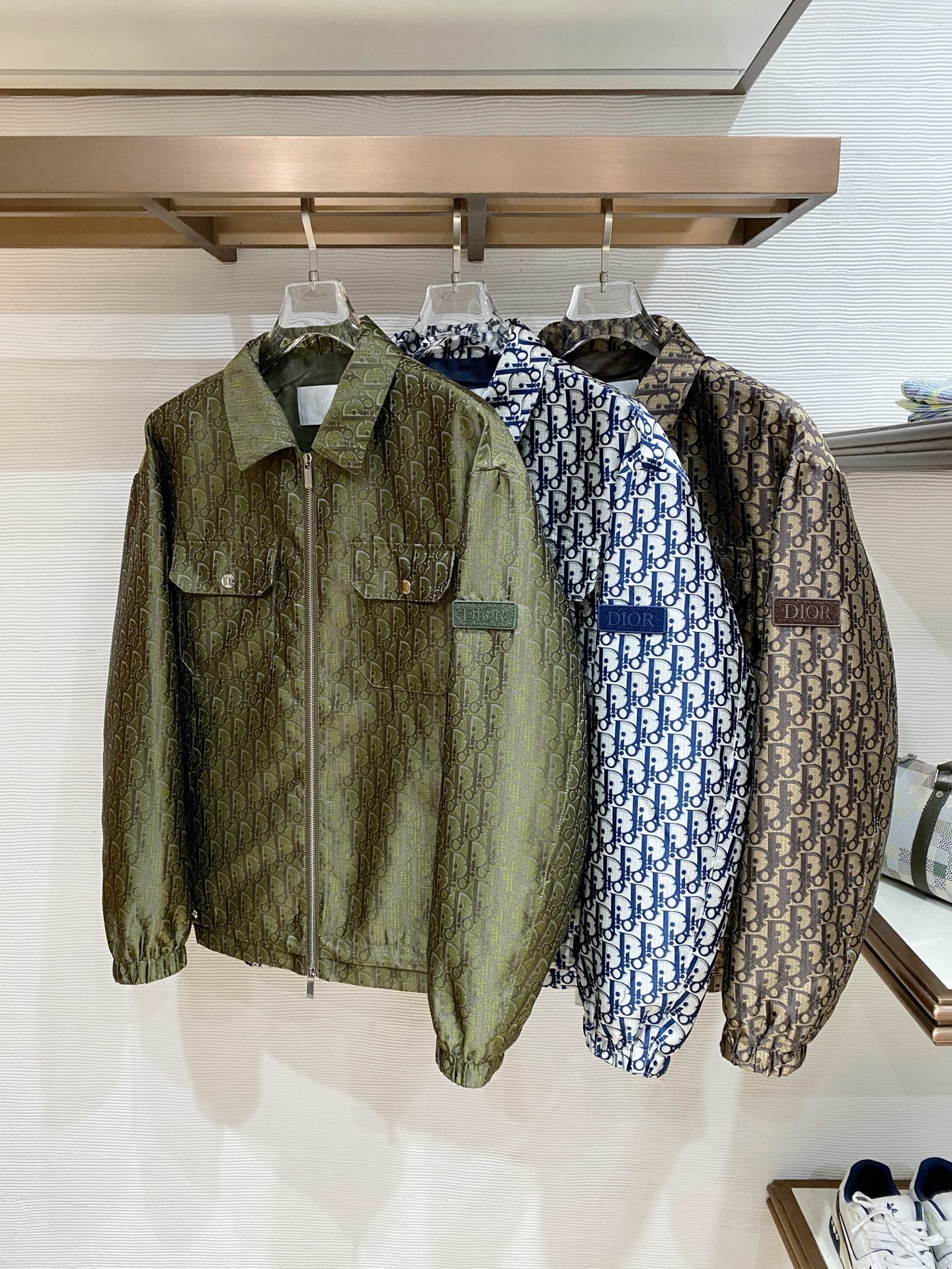 Dior Oblique Olive Workwear Jacket