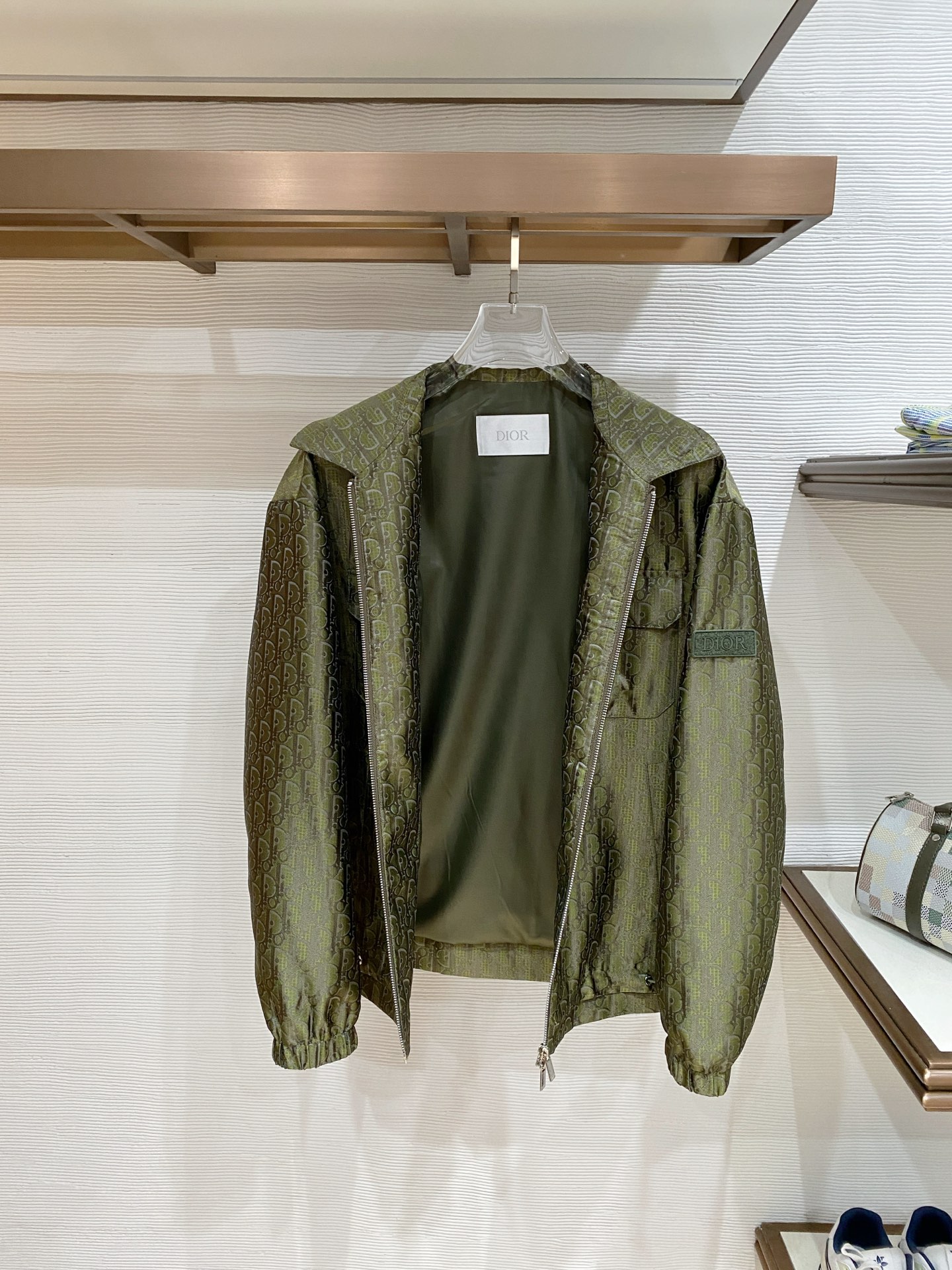 Dior Oblique Olive Workwear Jacket