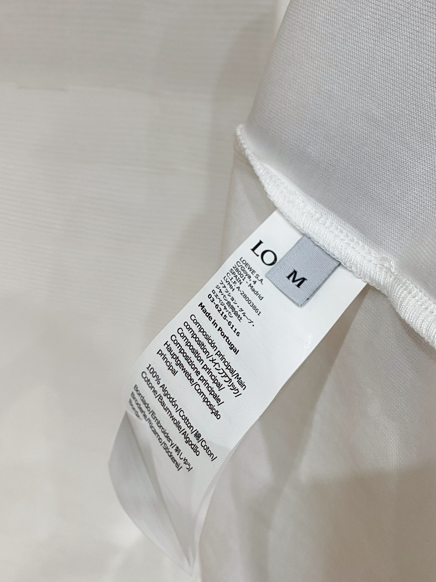 Loewe 罗意威 2026ss 春夏新款首发专柜最新款短袖圆领T恤 高端订制 设计前卫时尚！品牌log