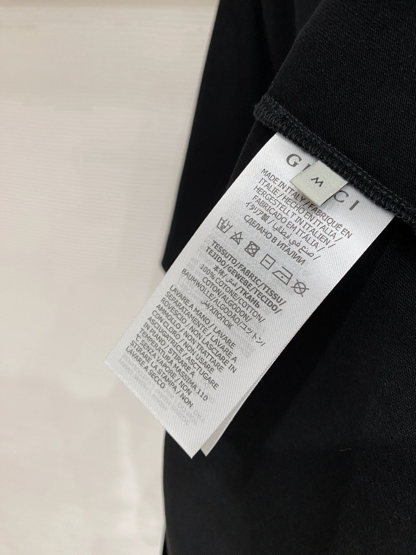 Gucci 古奇 2026ss 春夏新款首发专柜最新款短袖圆领T恤 高端订制 设计前卫时尚！品牌logo