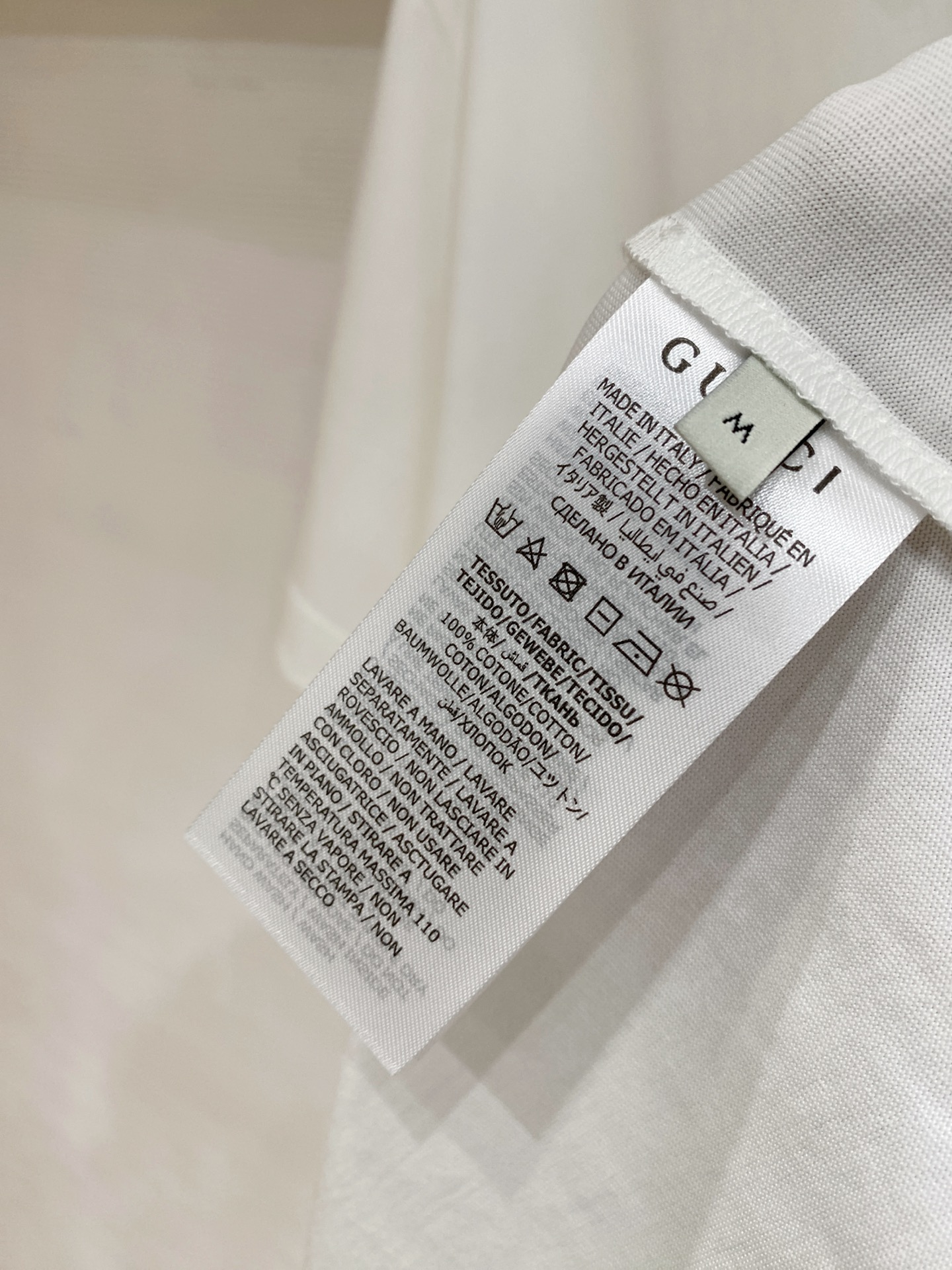 Gucci 古奇 2026ss 春夏新款首发专柜最新款短袖圆领T恤 高端订制 设计前卫时尚！品牌logo