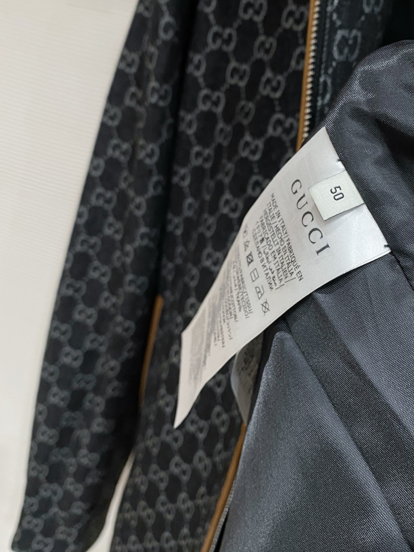 Gucci 古齐 2026ss春季新款夹克外套全高端版本！高定专柜面料辅料，透气舒适度高，细节无可挑剔，