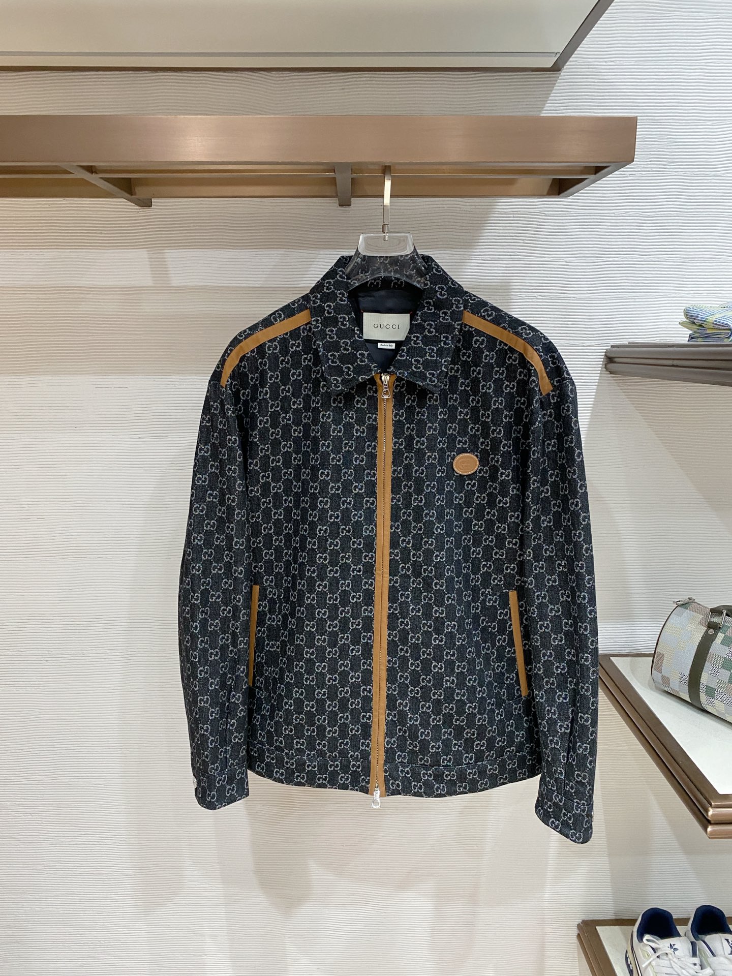 Gucci 古齐 2026ss春季新款夹克外套全高端版本！高定专柜面料辅料，透气舒适度高，细节无可挑剔，