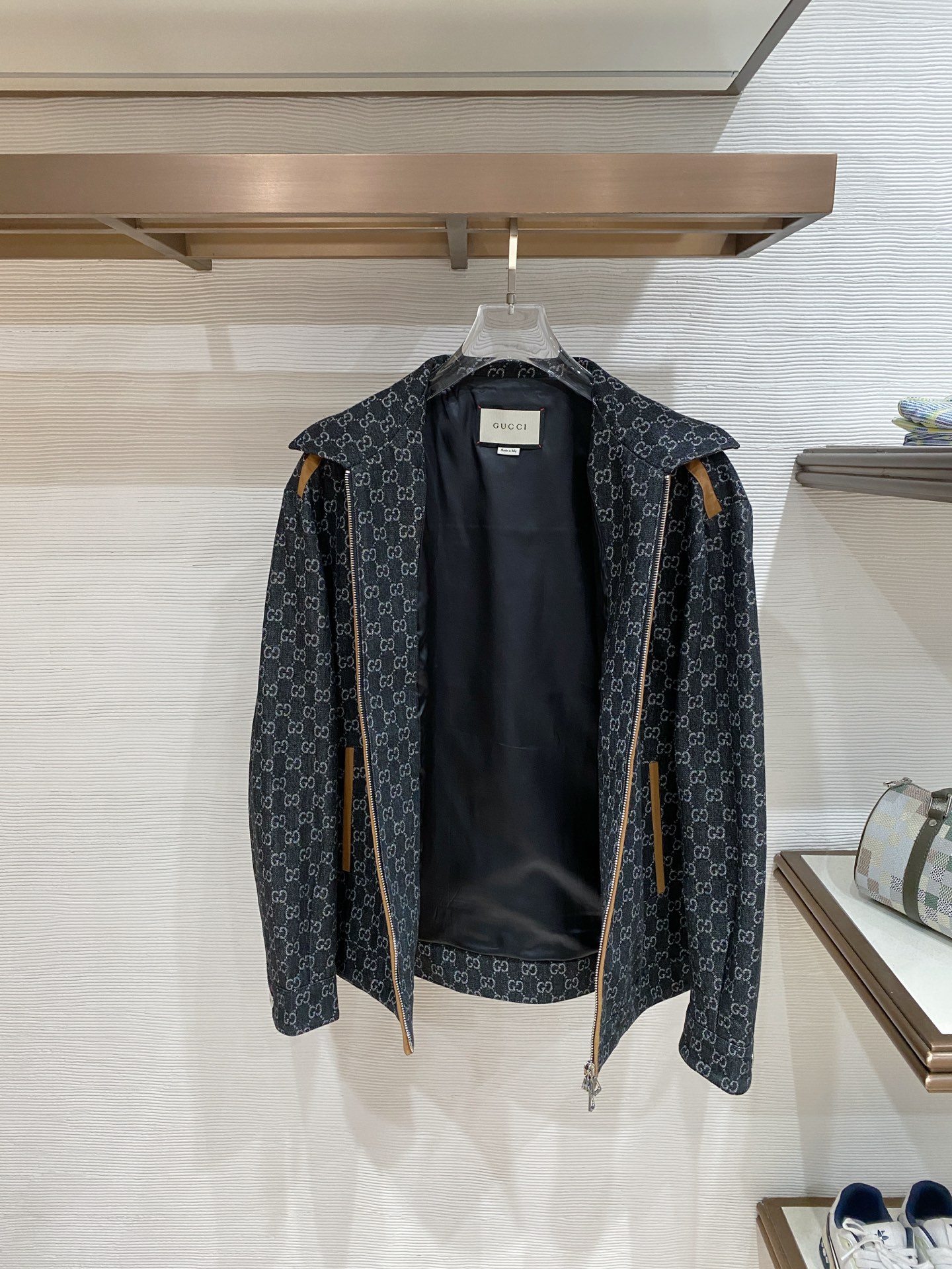 Gucci 古齐 2026ss春季新款夹克外套全高端版本！高定专柜面料辅料，透气舒适度高，细节无可挑剔，