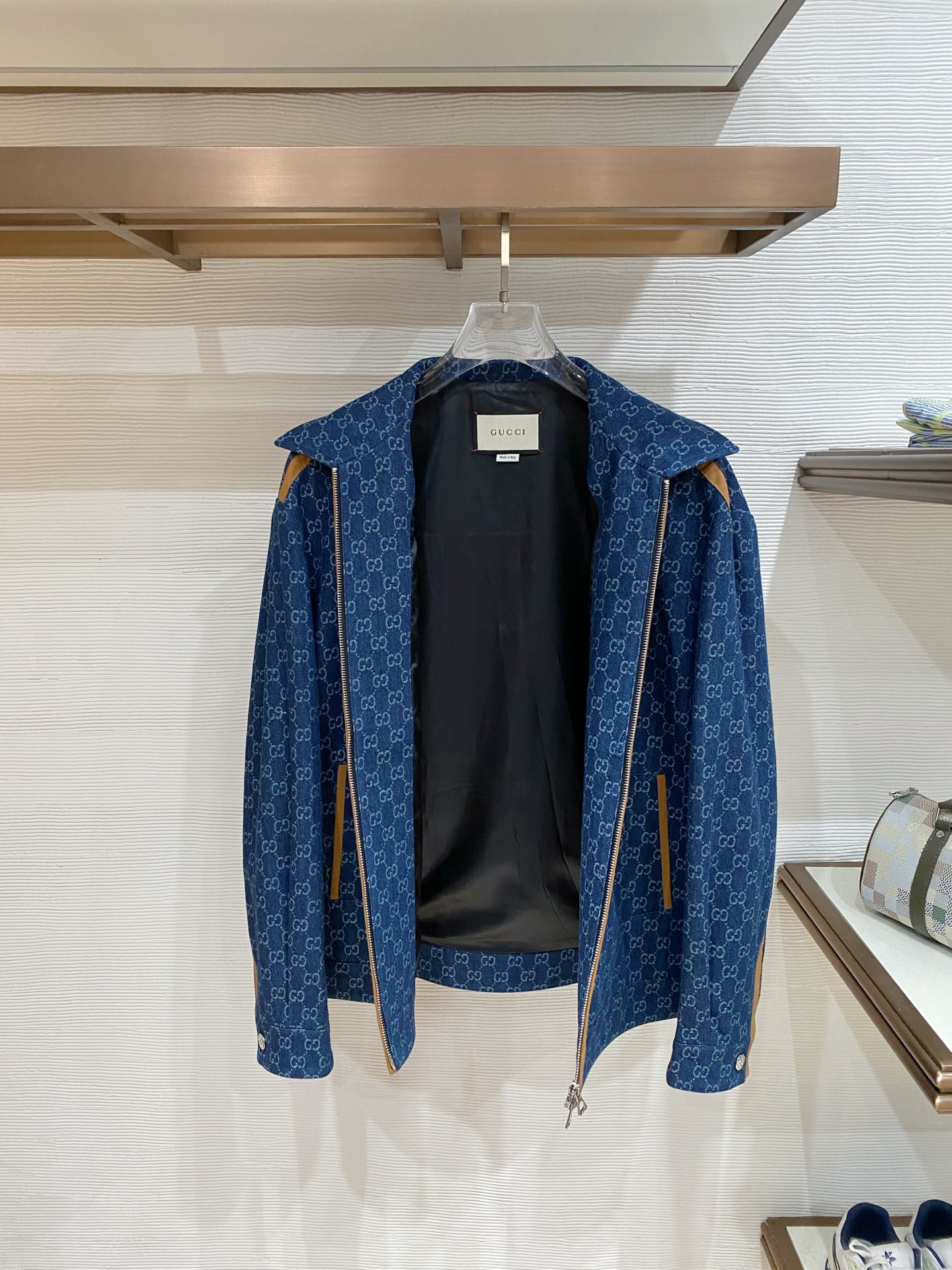 Gucci 古齐 2026ss春季新款夹克外套全高端版本！高定专柜面料辅料，透气舒适度高，细节无可挑剔，