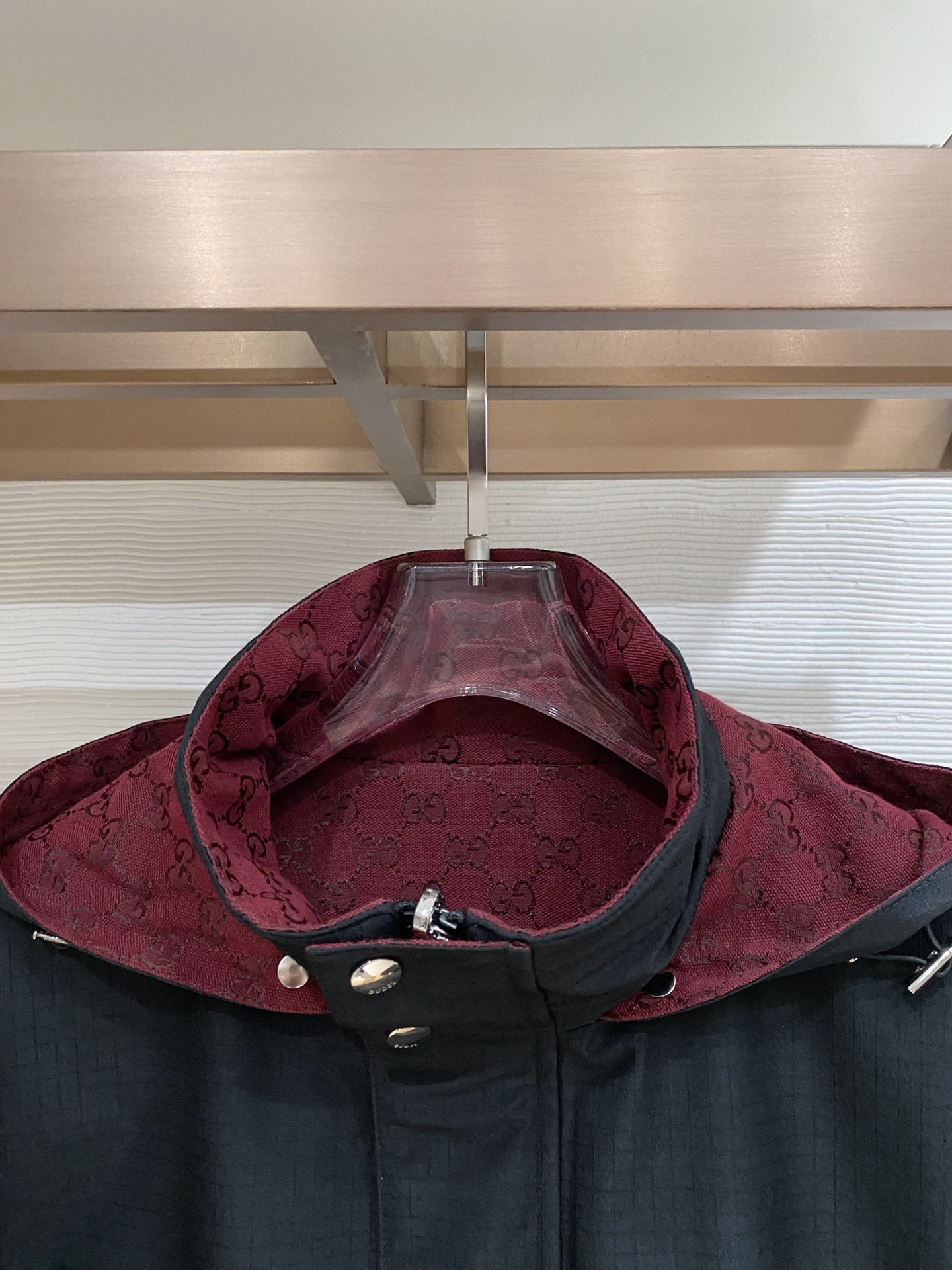 Gucci 古奇 加棉2026ss春季新款立领夹克外套全高端版本！高定专柜面料辅料，透气舒适度高，细节无