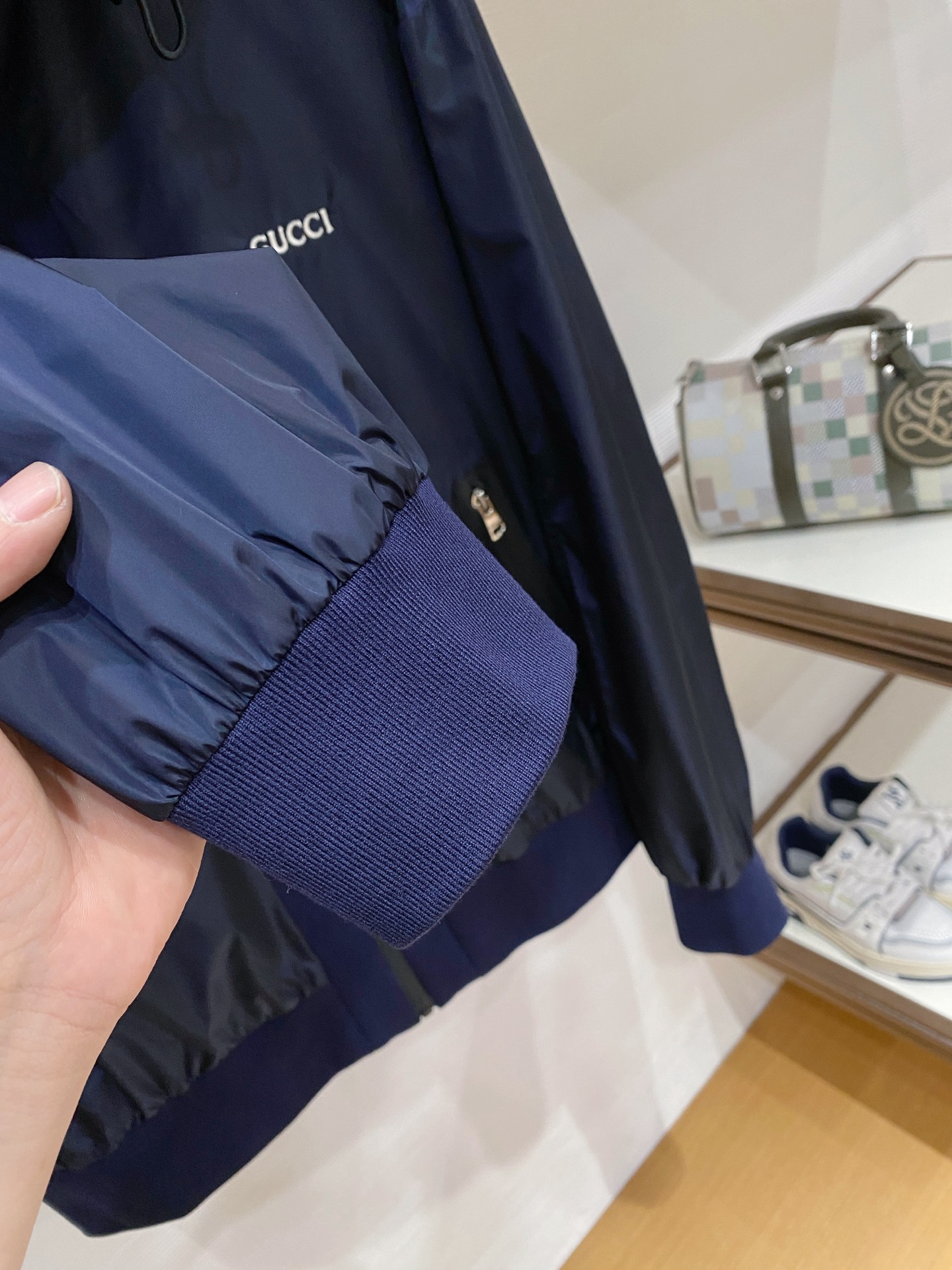 Gucci 古奇 2026ss春季新款连帽夹克外套全高端版本！高定专柜面料辅料，透气舒适度高，细节无可挑