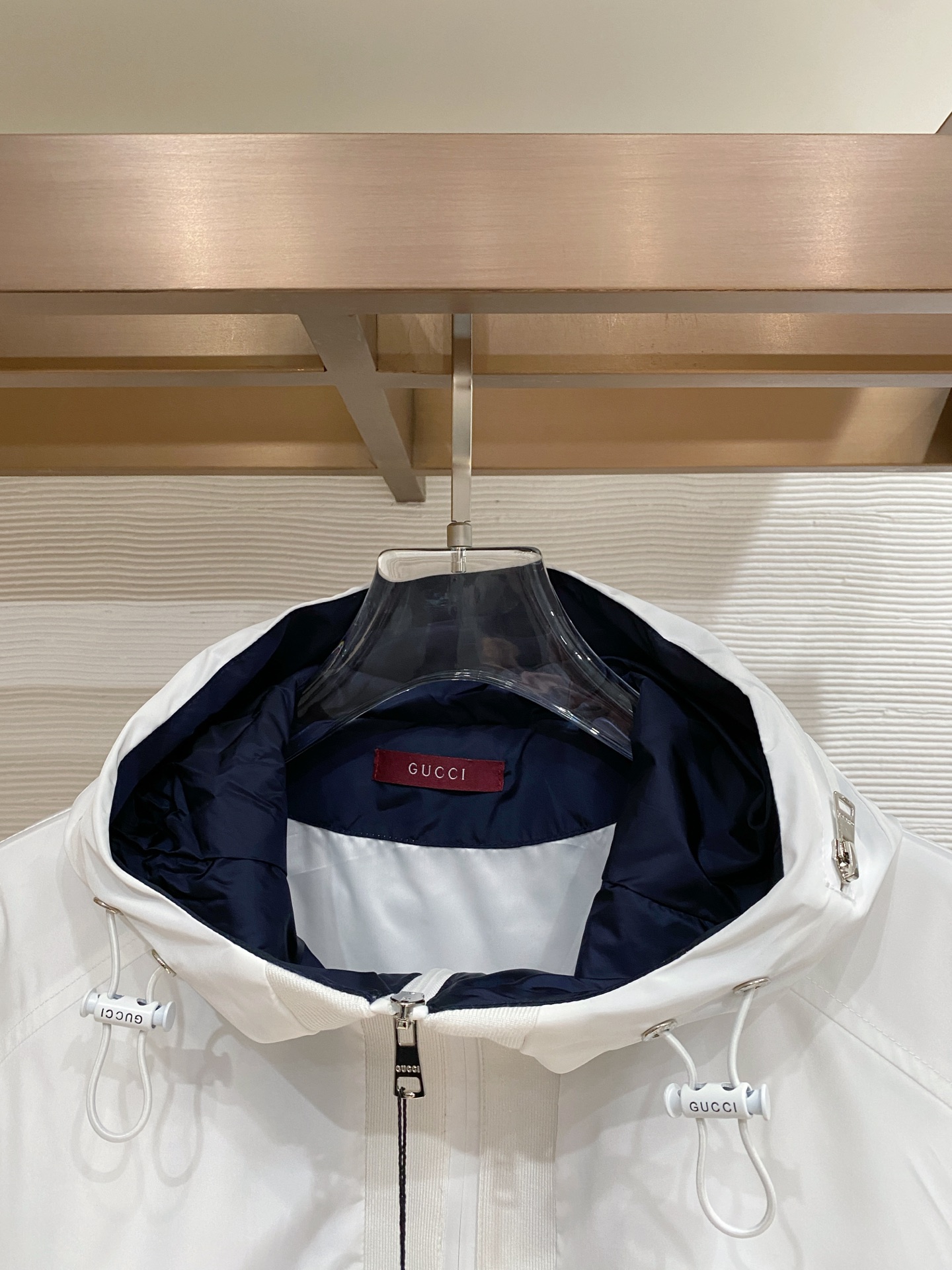 Gucci 古奇 2026ss春季新款连帽夹克外套全高端版本！高定专柜面料辅料，透气舒适度高，细节无可挑