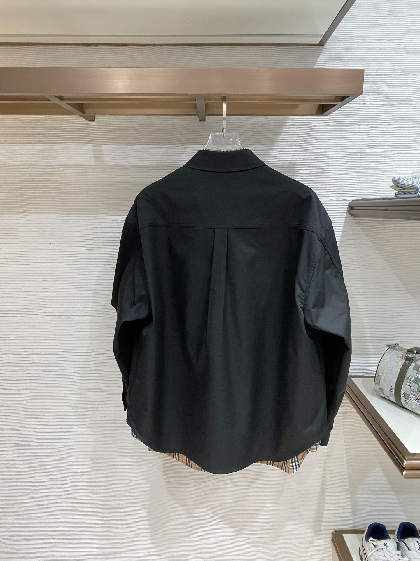 Burberry 巴宝莉 假两件衬衫外套 2026ss春季新款夹克外套全高端版本！高定专柜面料辅料，透气