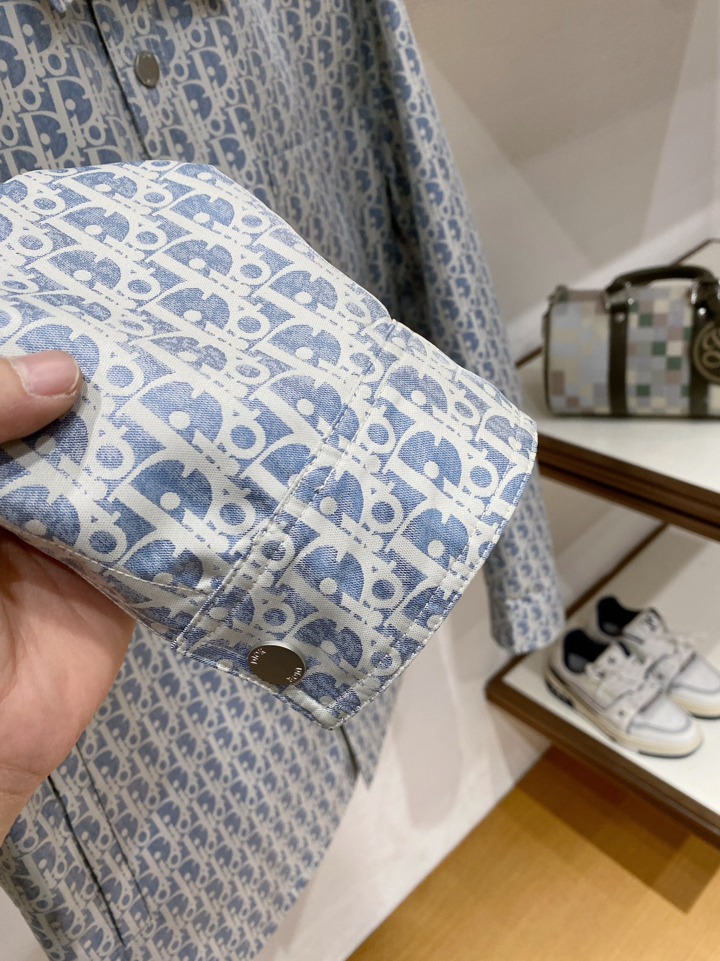 Dior 迪奥 2026ss春季新款翻领夹克外套全高端版本！高定专柜面料辅料，透气舒适度高，细节无可挑剔