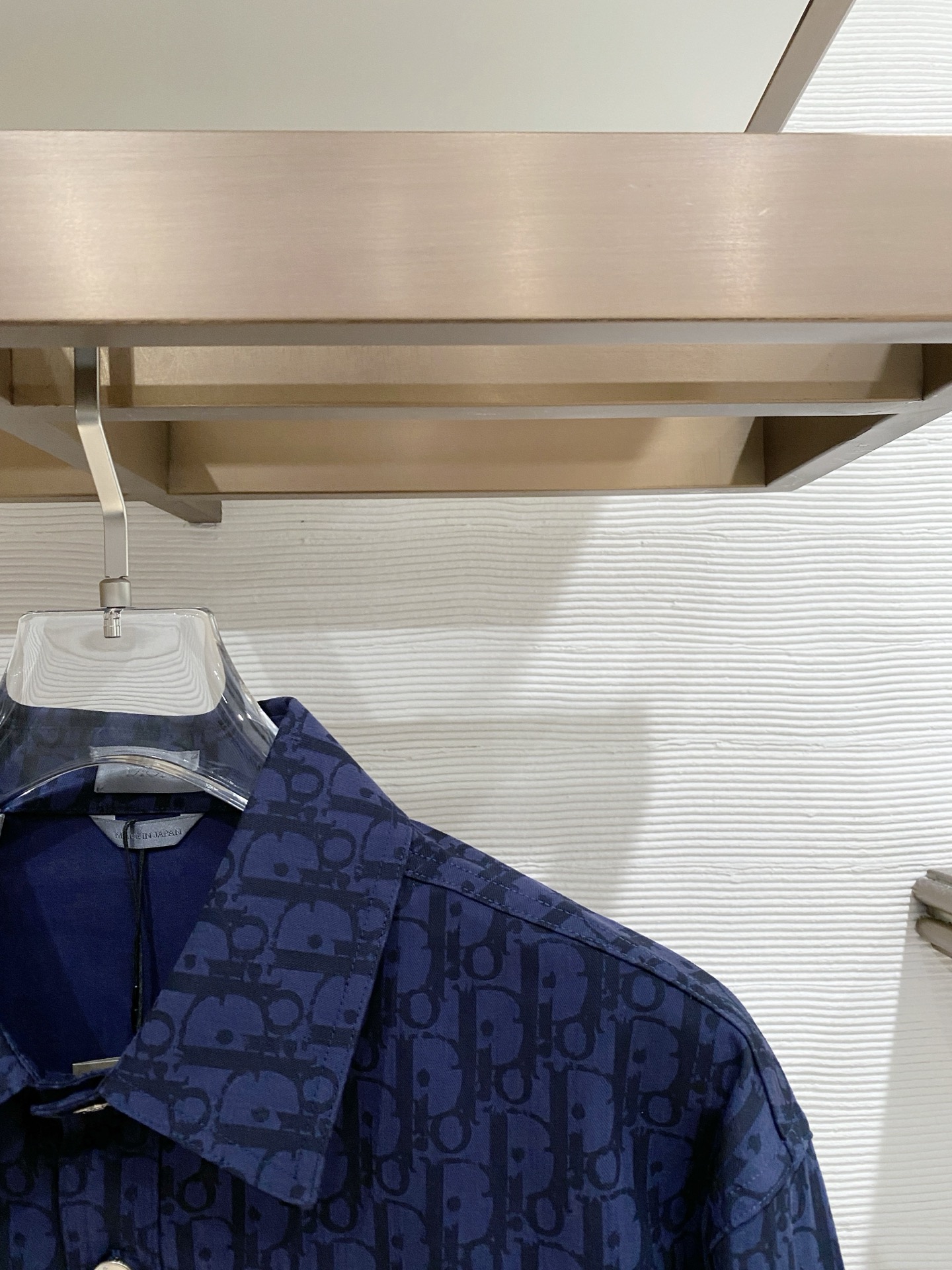 Dior 迪奥 CD 2026ss春季新款衬衫 全身logo老花满印牛仔衬衫 定制水洗面料 超高工艺的拔