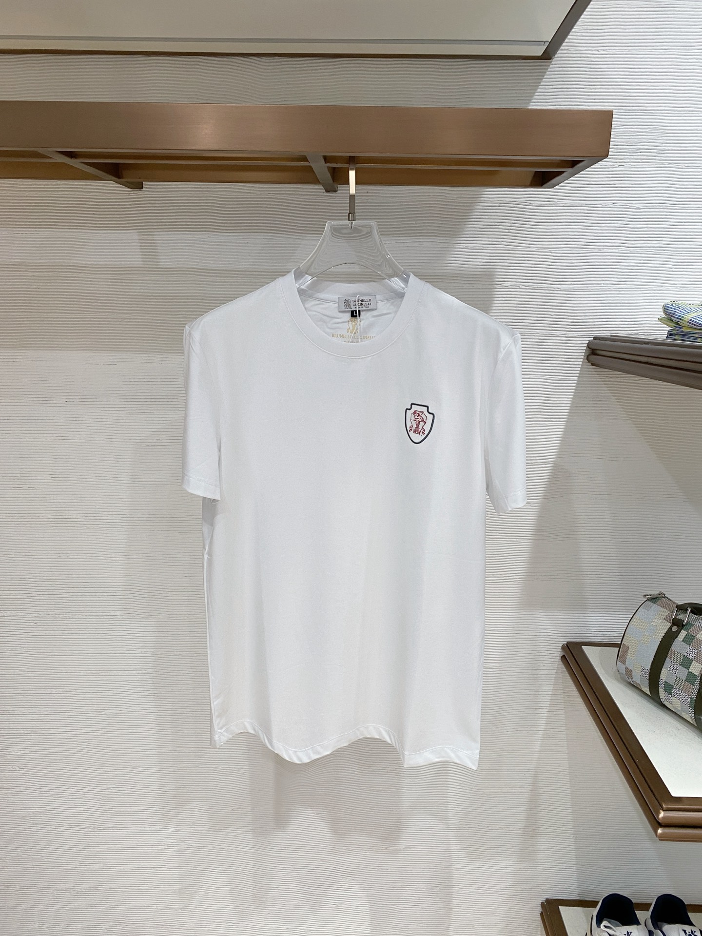 。BC老钱风品牌🌟丝光面料🌟2026春夏新款首发专柜最新款短袖圆领T恤 高端订制 设计前卫时尚！品牌lo