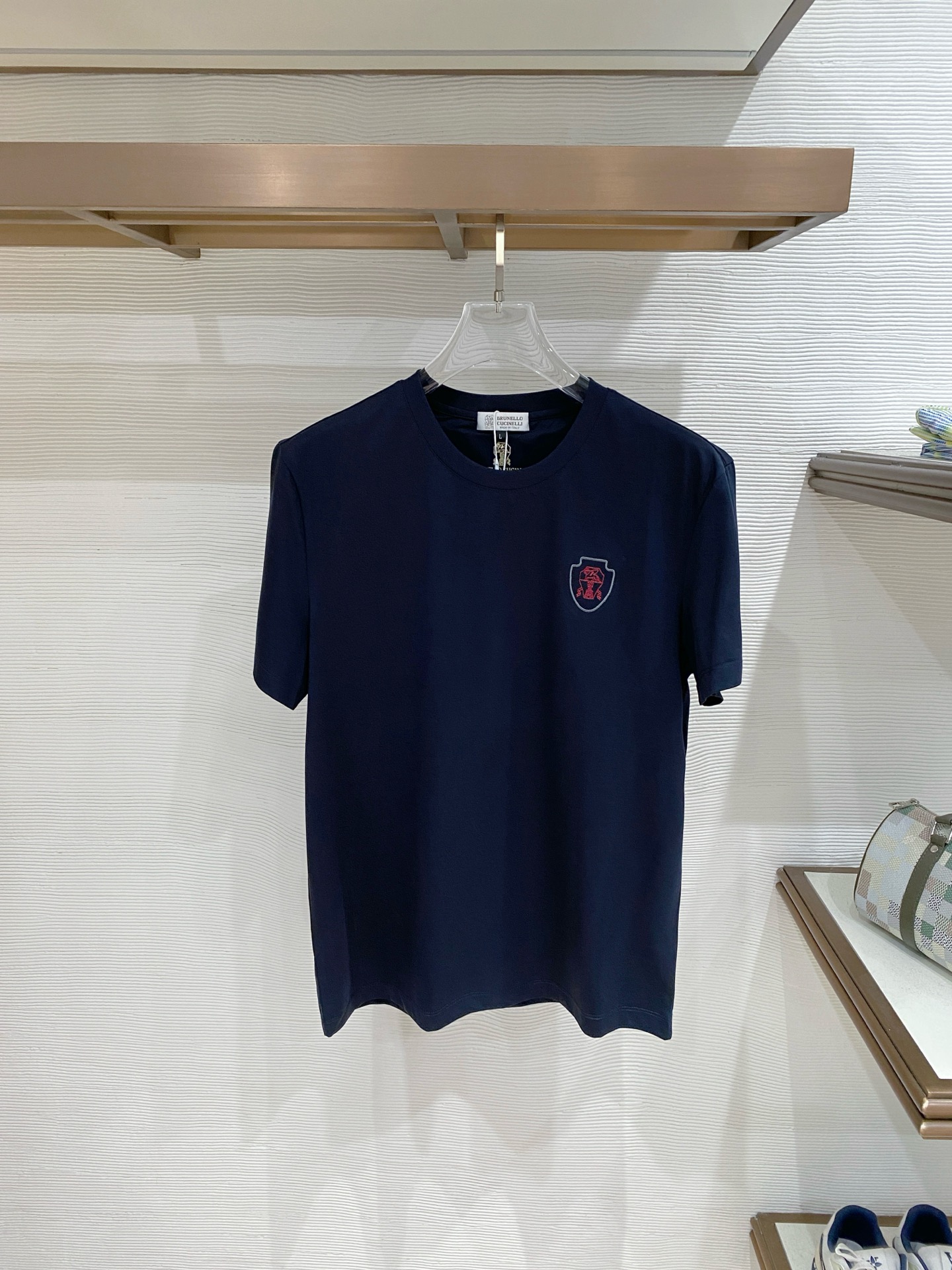 。BC老钱风品牌🌟丝光面料🌟2026春夏新款首发专柜最新款短袖圆领T恤 高端订制 设计前卫时尚！品牌lo