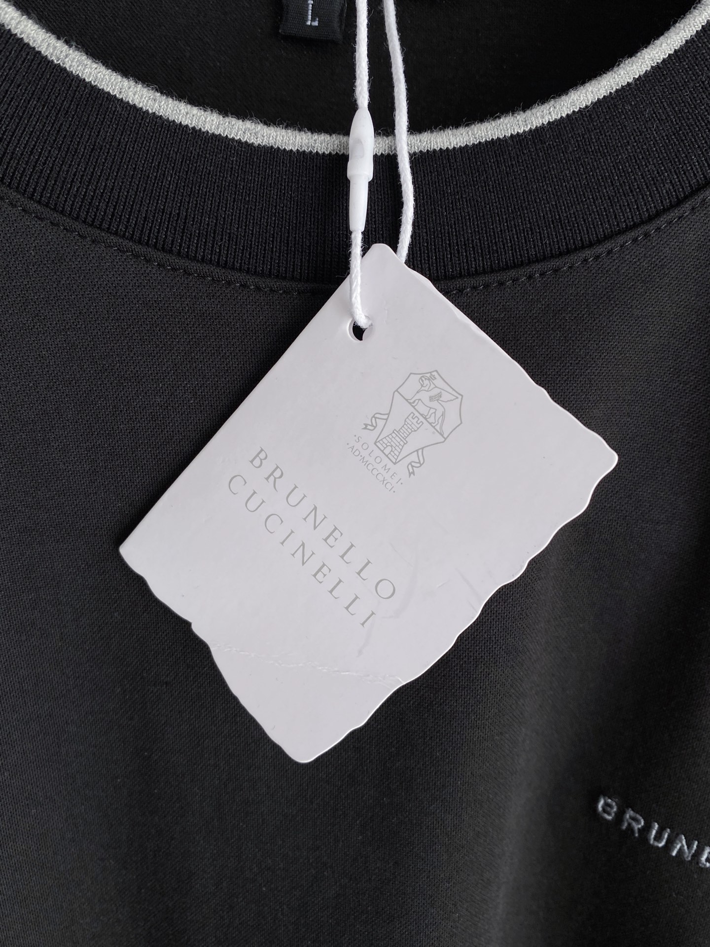 。bc老钱风品牌🌟丝光面料🌟2026春夏新款首发专柜最新款短袖圆领T恤 高端订制 设计前卫时尚！品牌lo