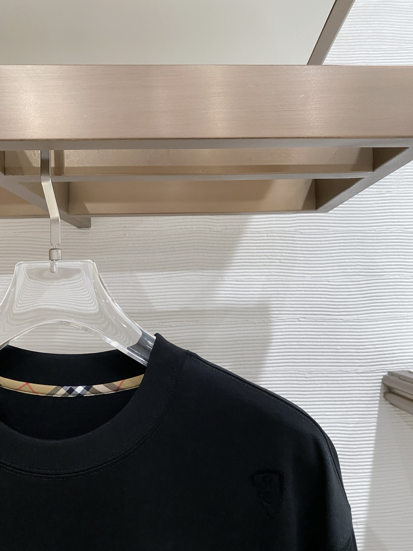 巴宝莉 🌟精品云朵棉面料🌟2026春夏新款首发专柜最新款短袖圆领T恤 高端订制 设计前卫时尚！品牌log