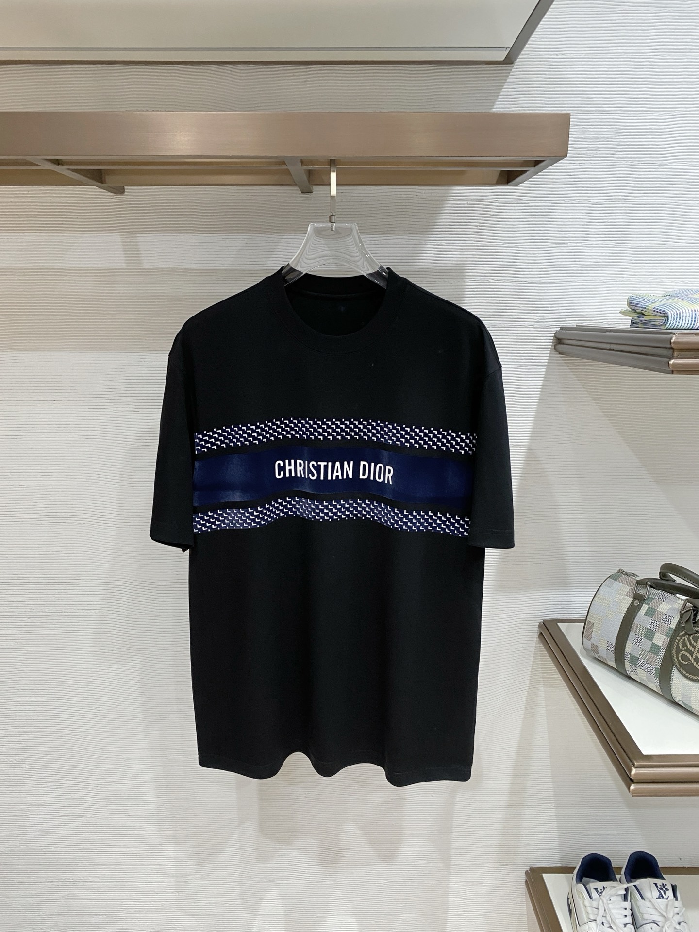 Diro 🌟精品云朵棉面料🌟2026春夏新款首发专柜最新款短袖圆领T恤 高端订制 设计前卫时尚！品牌lo