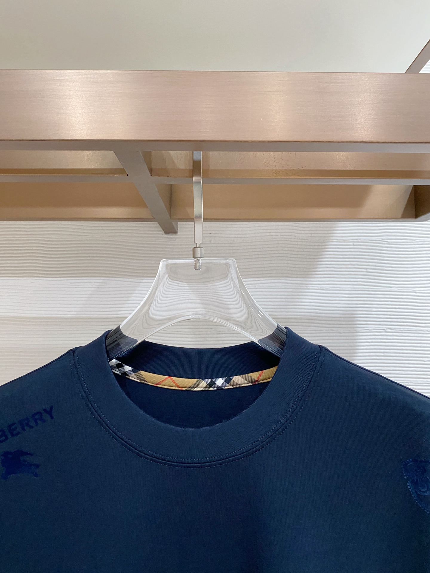 巴宝莉 🌟精品云朵棉面料🌟2026春夏新款首发专柜最新款短袖圆领T恤 高端订制 设计前卫时尚！品牌log