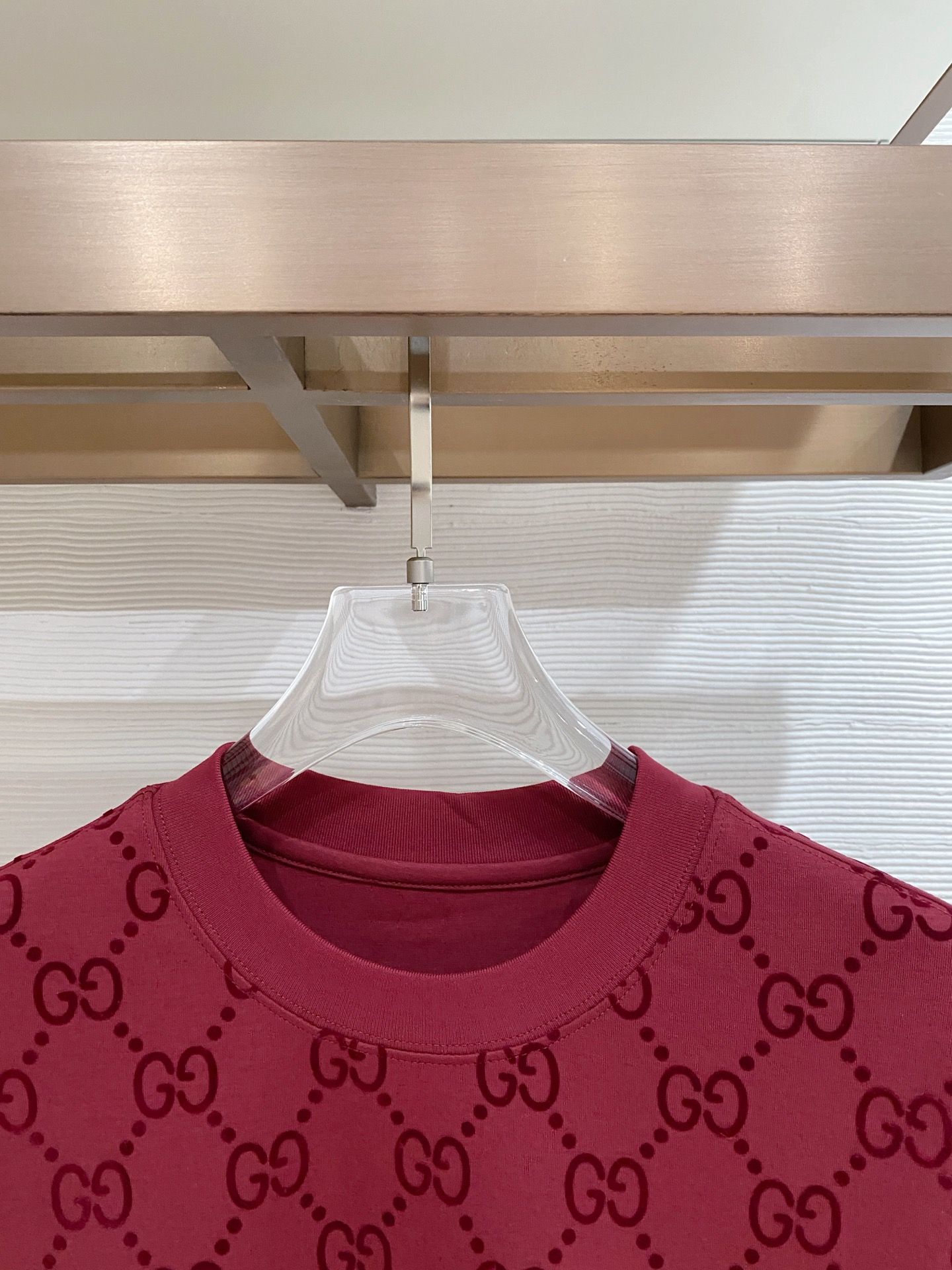 古驰 🌟精品云朵棉面料🌟2026春夏新款首发专柜最新款短袖圆领T恤 高端订制 设计前卫时尚！品牌logo