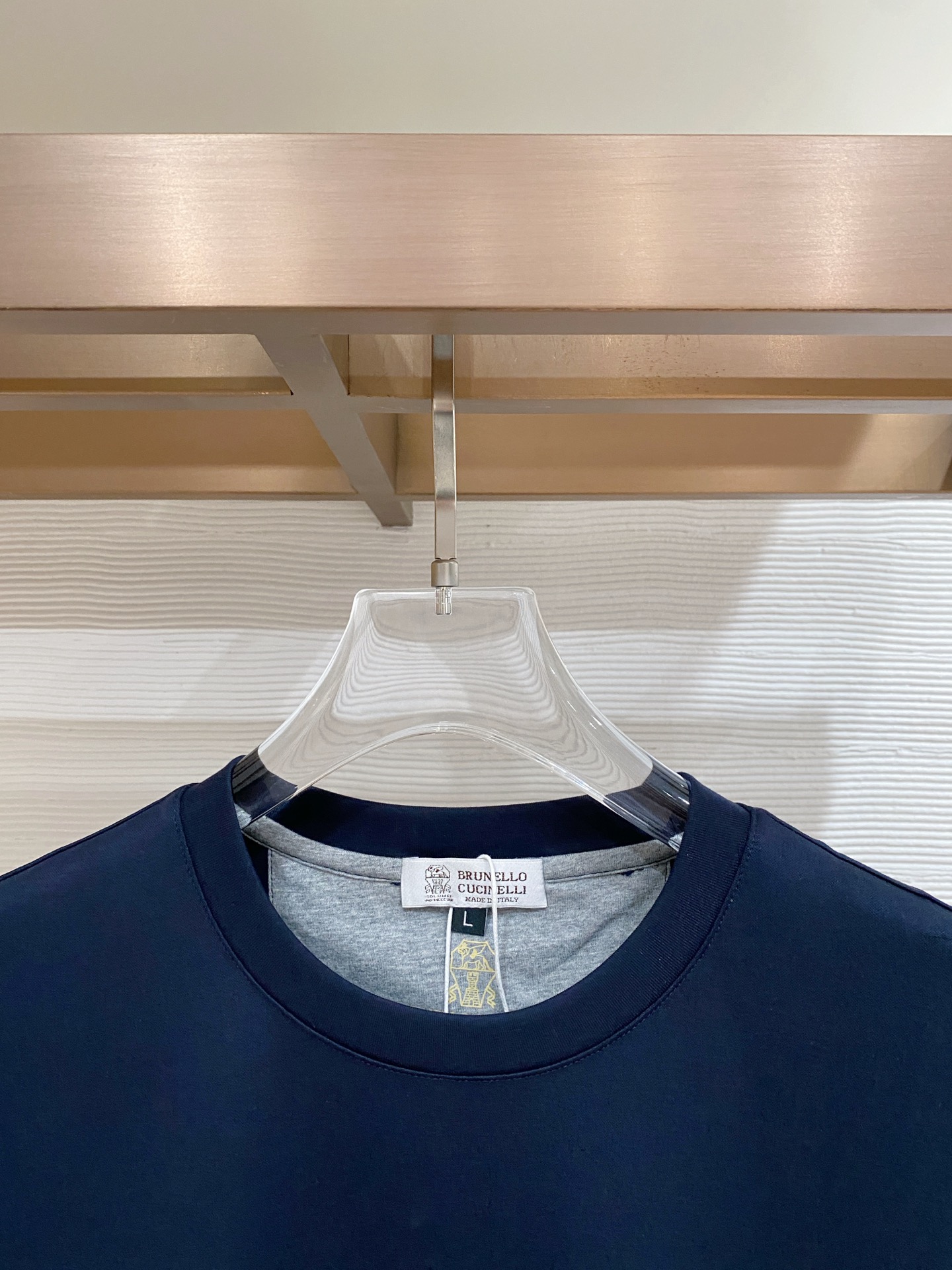 BC 2026春夏新款首发专柜最新款短袖圆领T恤 高端订制 设计前卫时尚！品牌logo重工艺设计 高端定