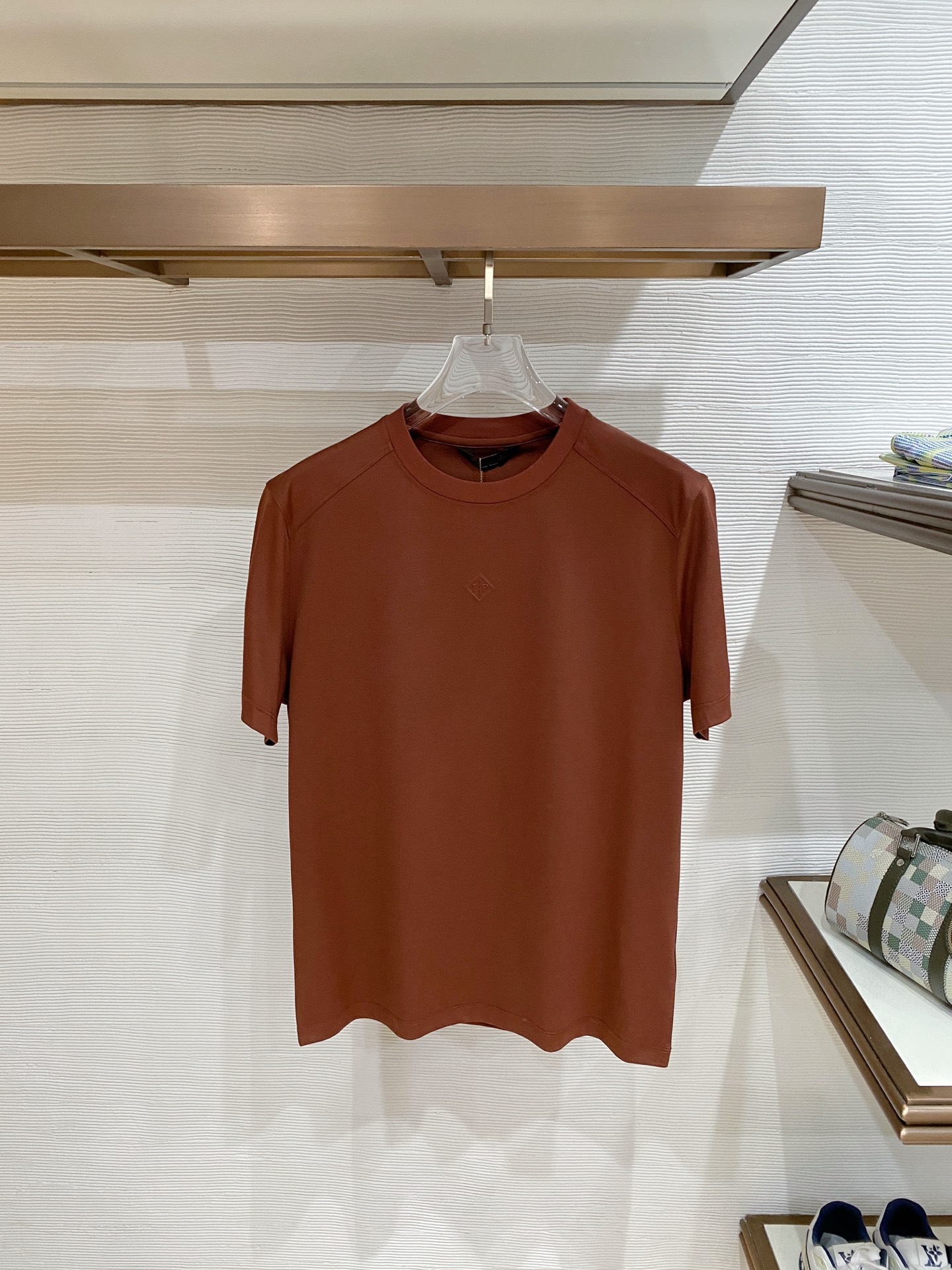 NO:775800,LP spring and summer new short-sleeved modal mercerized cotton fabric, size M-3XL, loro piana, T-shirt,19860909LP 春夏新款短袖 莫代尔丝光棉面料 码数M-3XL,,loro piana,T-shirt,,Men's clothing