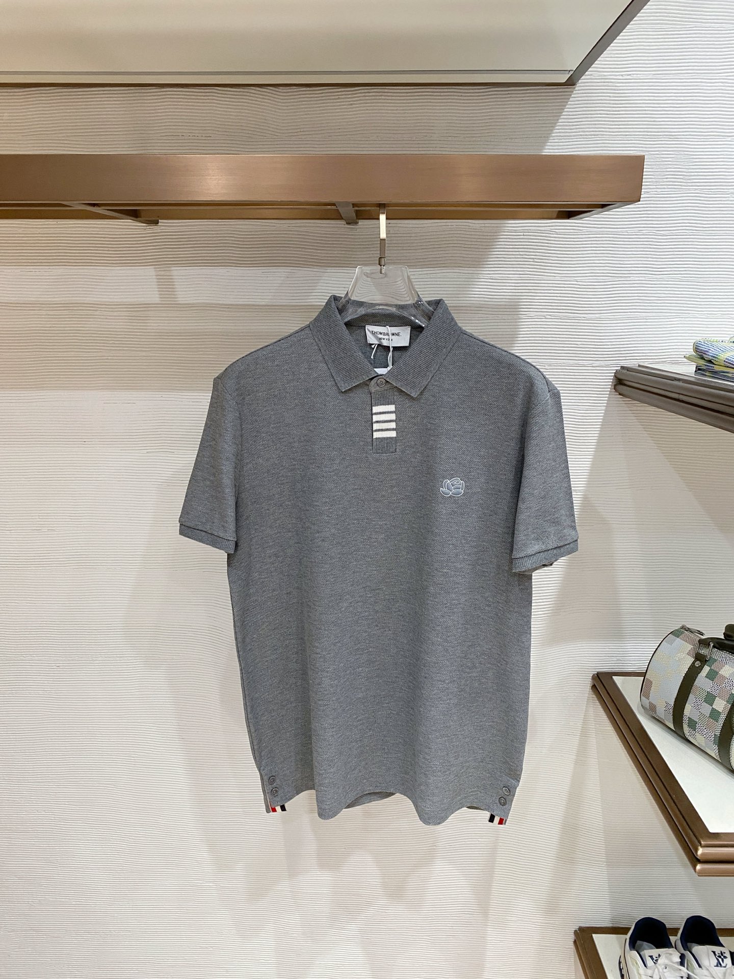 NO:775796,TB pique fabric lapel short sleeves, official website, size M-3XL,, T-shirt,19860909TB 珠地面料翻领短袖 官网同步 码数M-3XL,,T-shirt,,Men's clothing