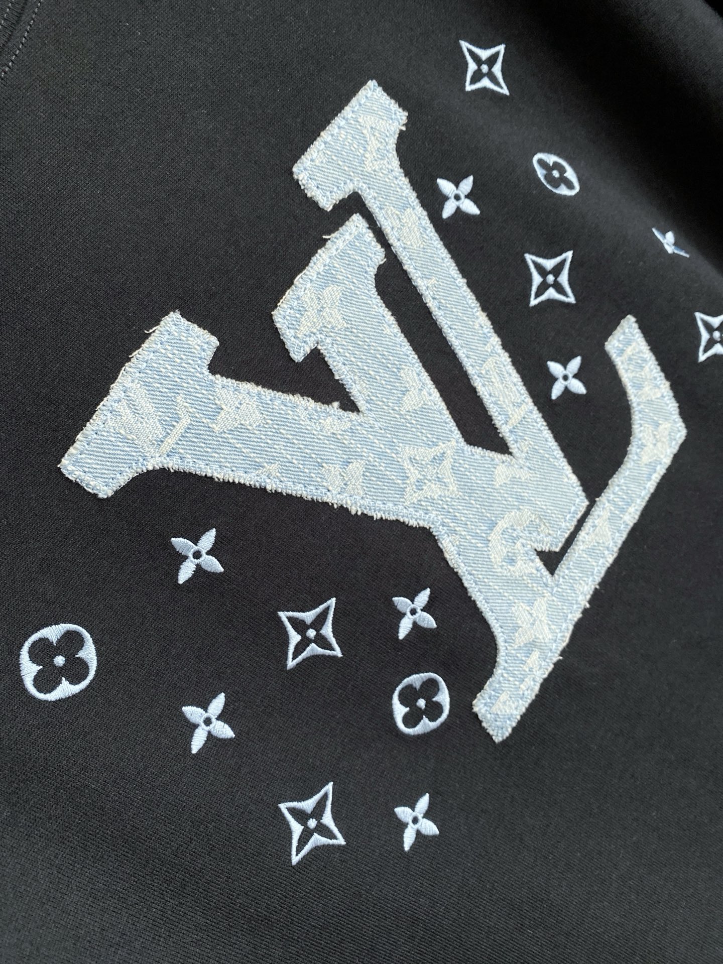 LV Denim LV Star Logo Tee