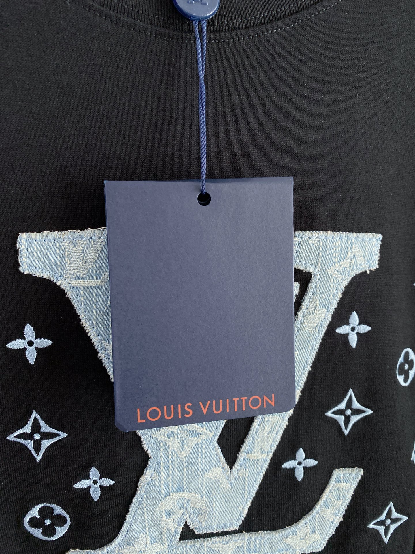 LV Denim LV Star Logo Tee