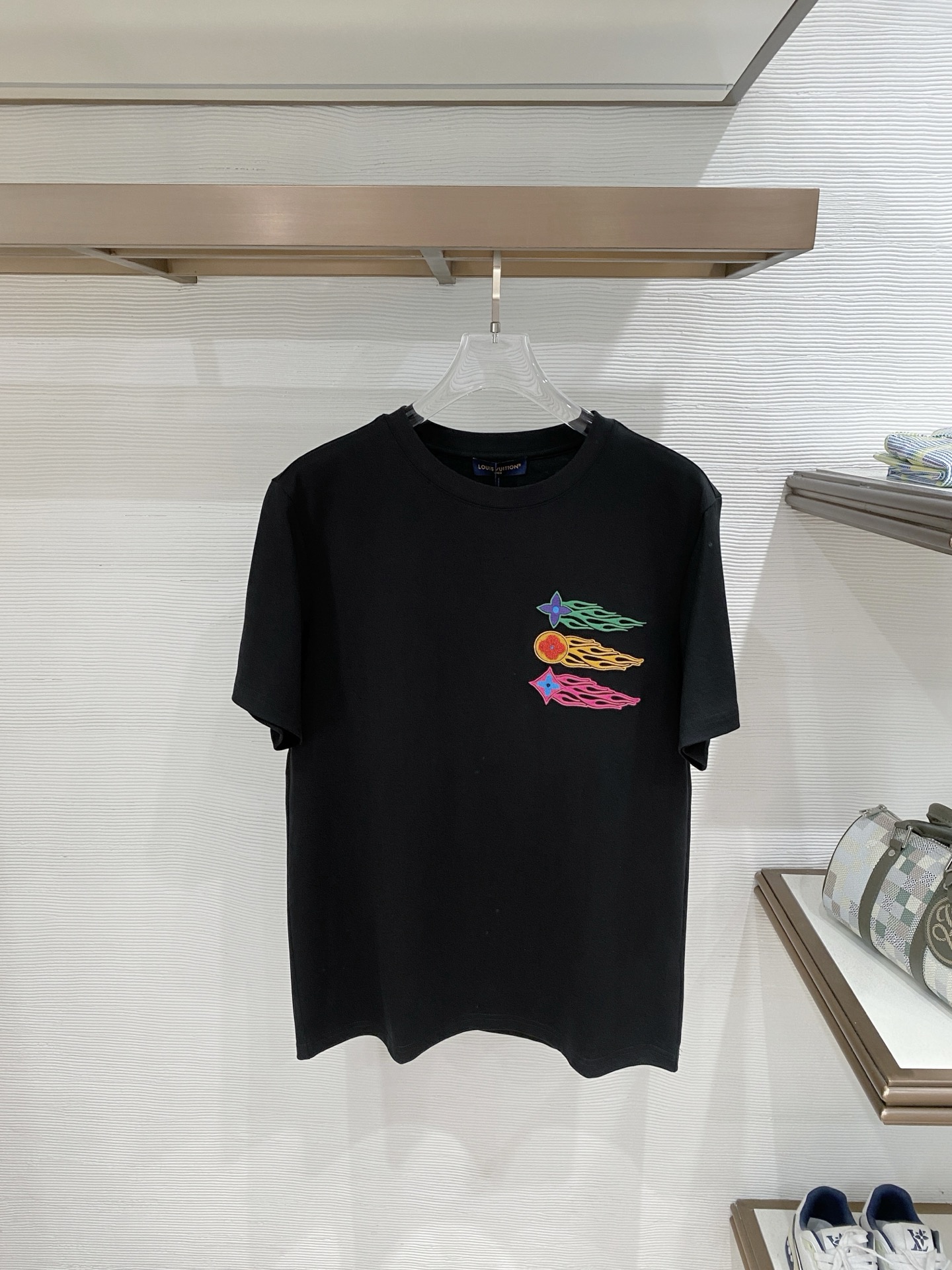 LV Color Meteor Embroidery Tee