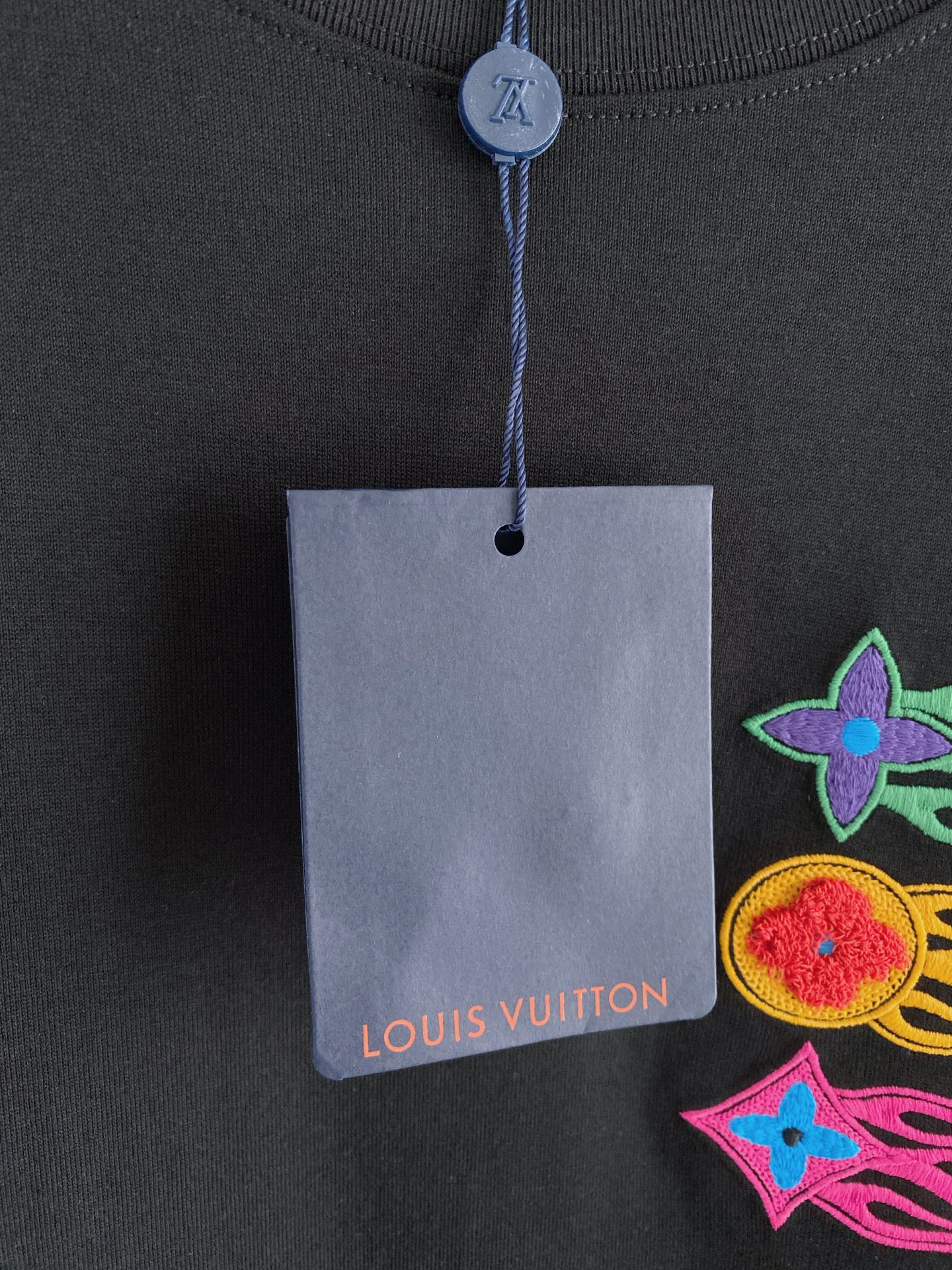 LV Color Meteor Embroidery Tee