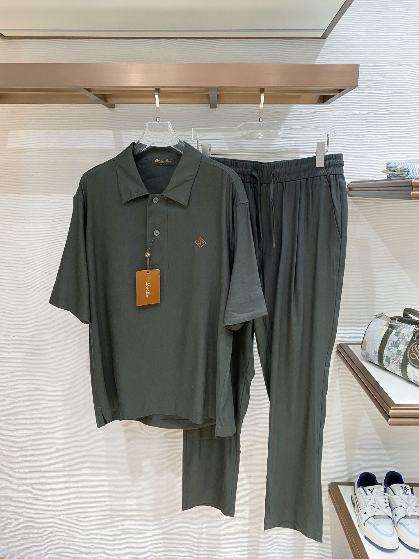 Loro Piana 一套销售 春款套装 顶级品质 定制顶级面料  新品 最新设计款 2026ss 秀场