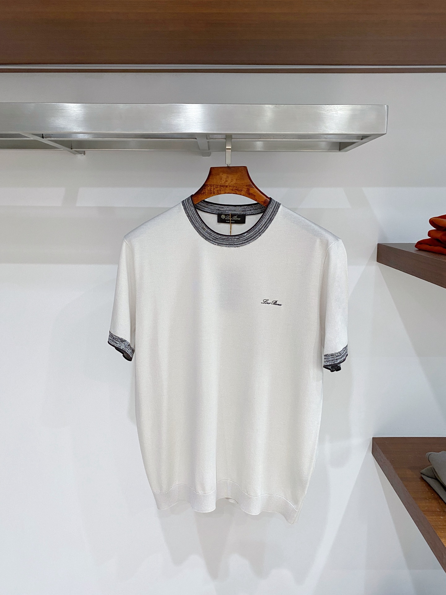 로로피아나 남성 반팔 115101 Loro Piana T Shirt