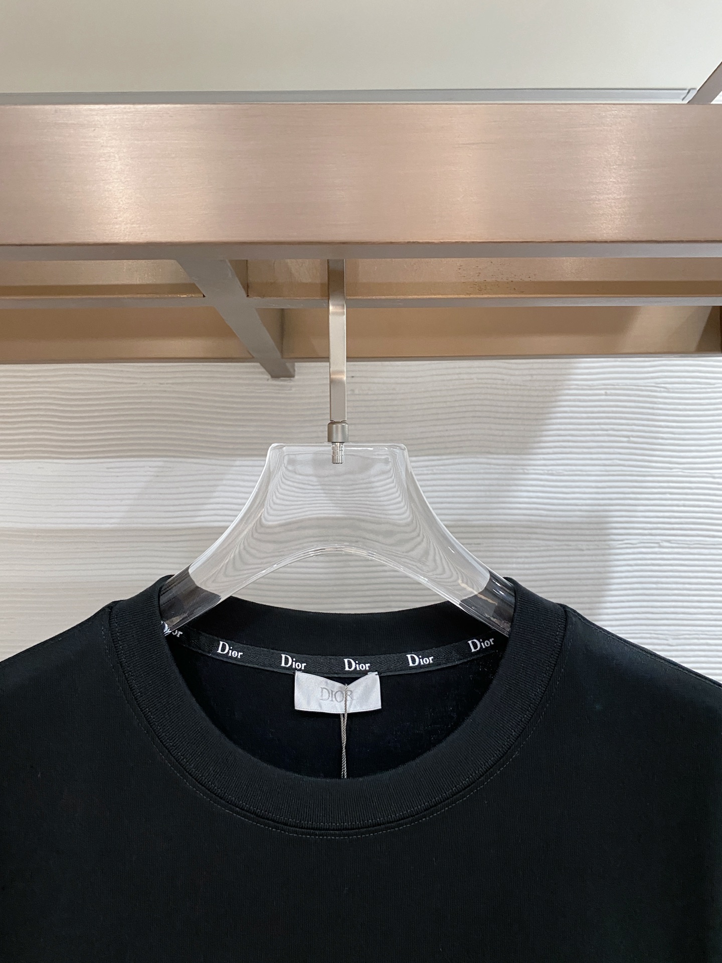 Dior Couture Logo Short Sleeve T-Shirt