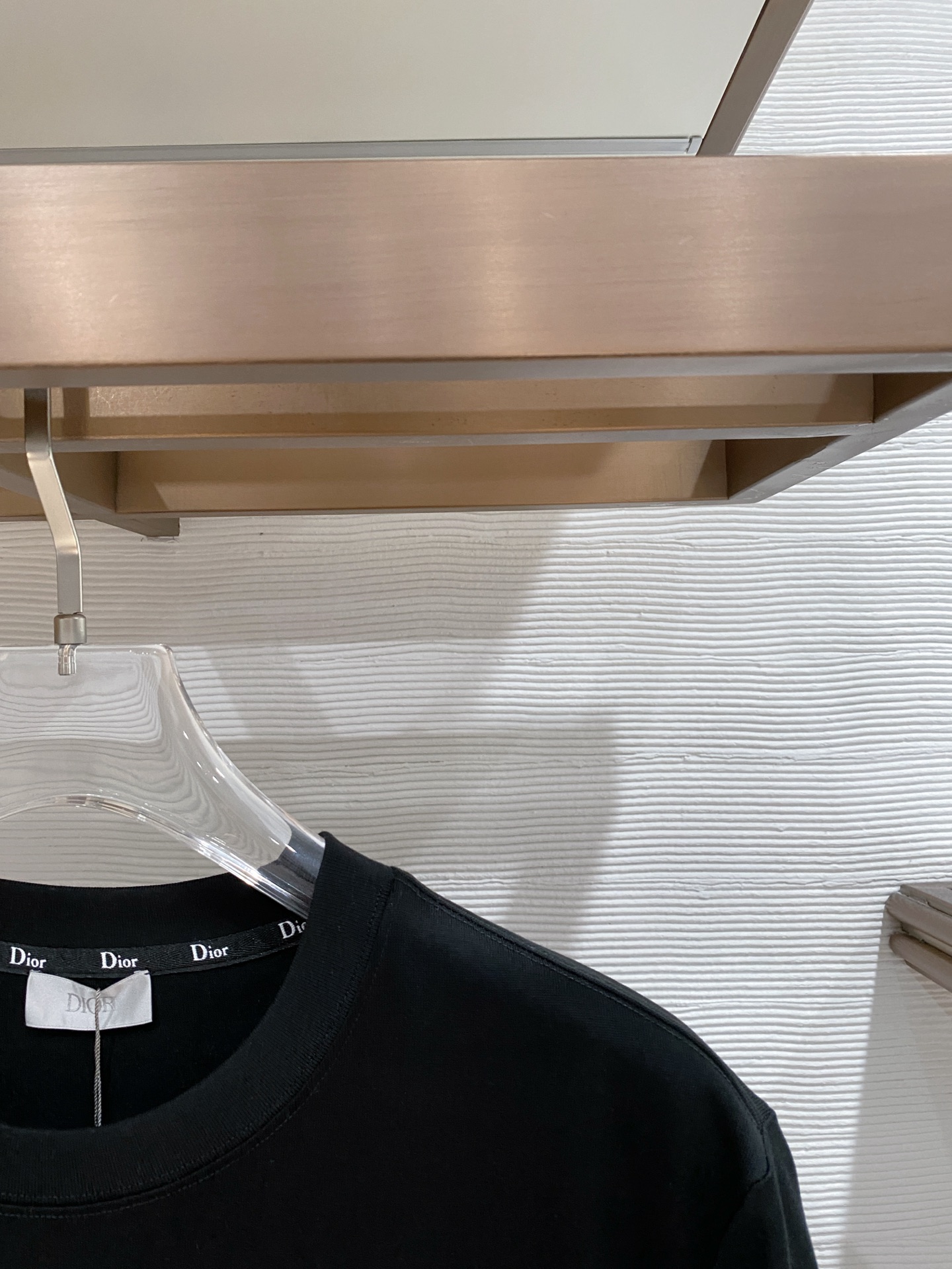 Dior Couture Logo Short Sleeve T-Shirt