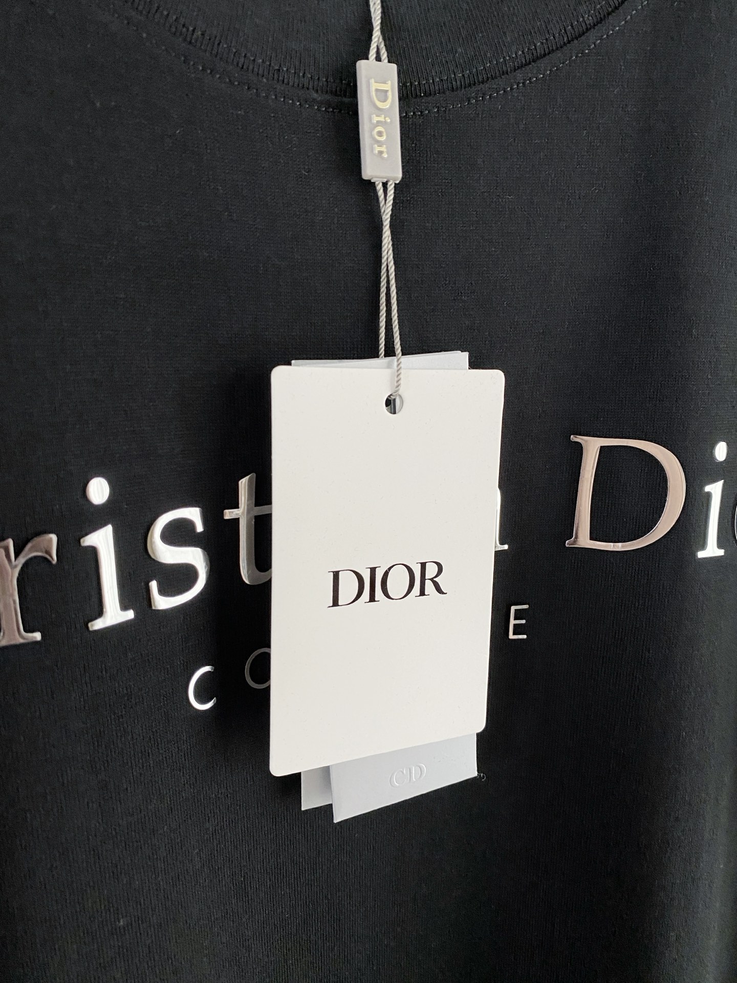 Dior Couture Logo Short Sleeve T-Shirt