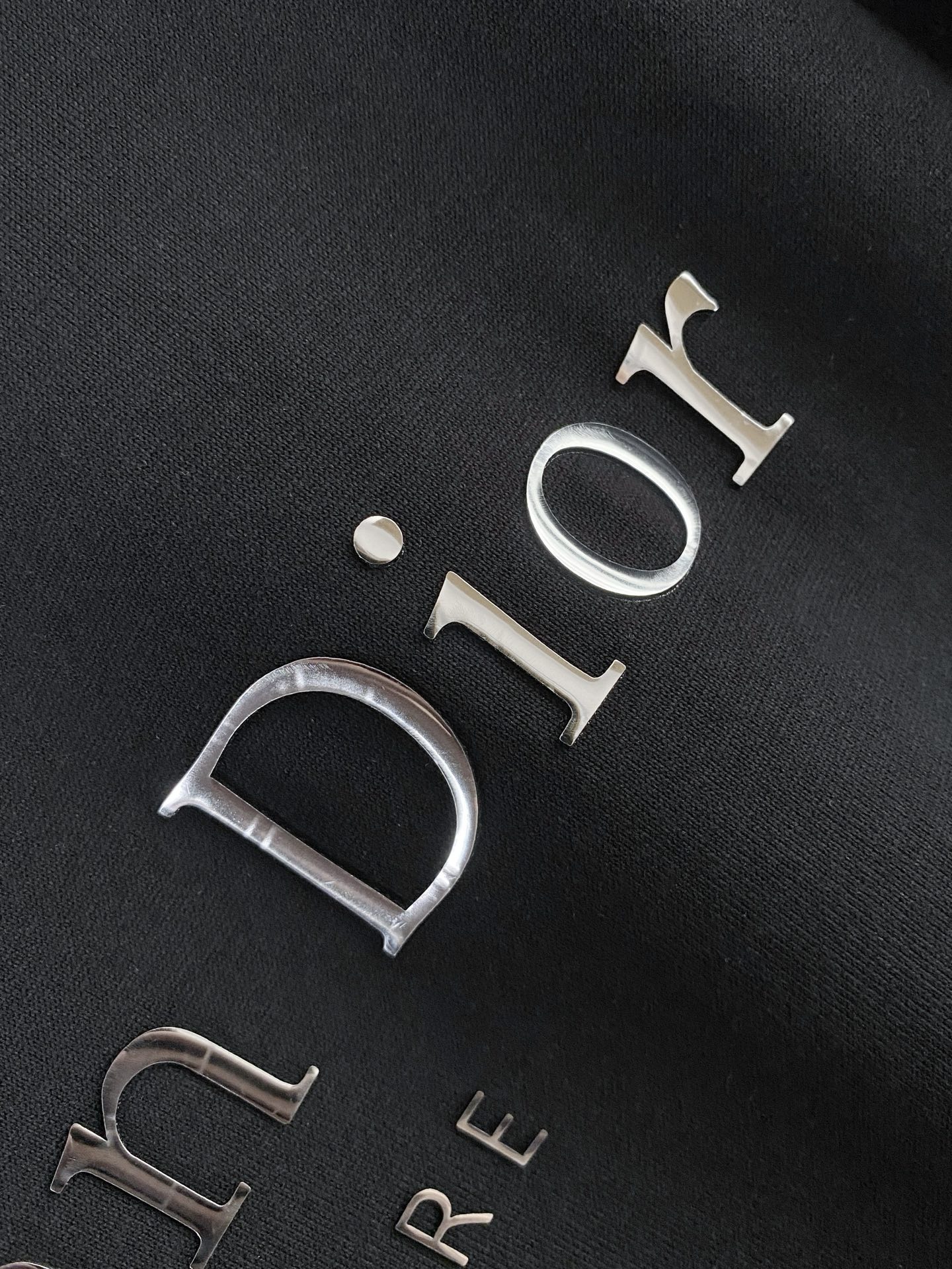 Dior Couture Logo Short Sleeve T-Shirt
