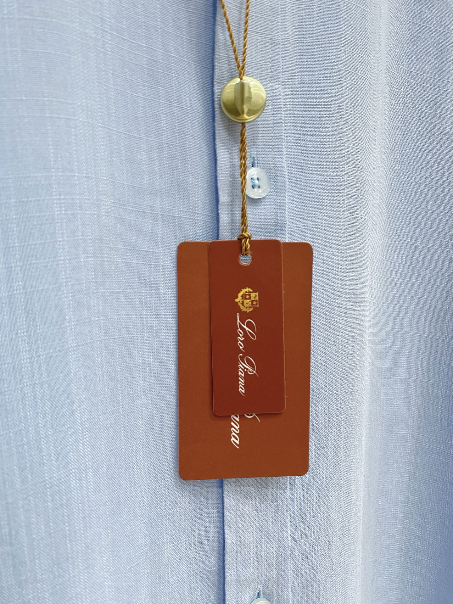 loro Piana（诺悠翩雅）官网26春夏亚麻面料男衬衫颜色 ：深蓝 天蓝 卡其 白色码数: 48-5