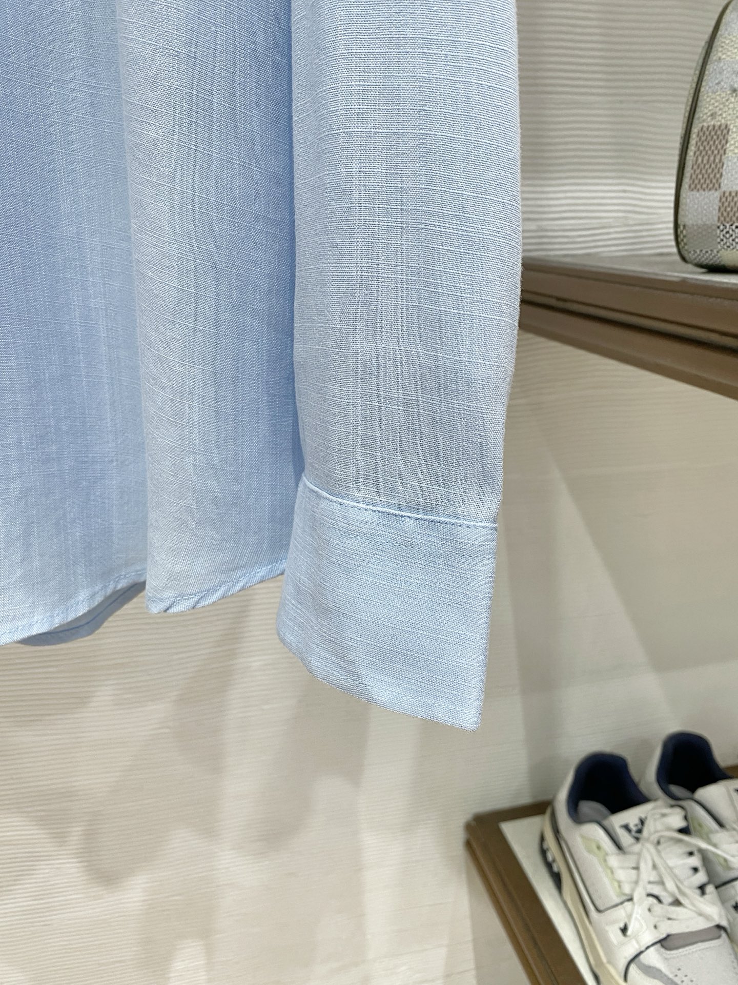 loro Piana（诺悠翩雅）官网26春夏亚麻面料男衬衫颜色 ：深蓝 天蓝 卡其 白色码数: 48-5