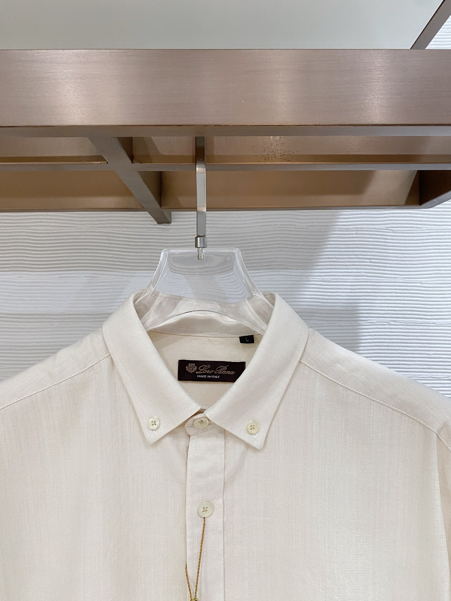 loro Piana（诺悠翩雅）官网26春夏亚麻面料男衬衫颜色 ：深蓝 天蓝 卡其 白色码数: 48-5