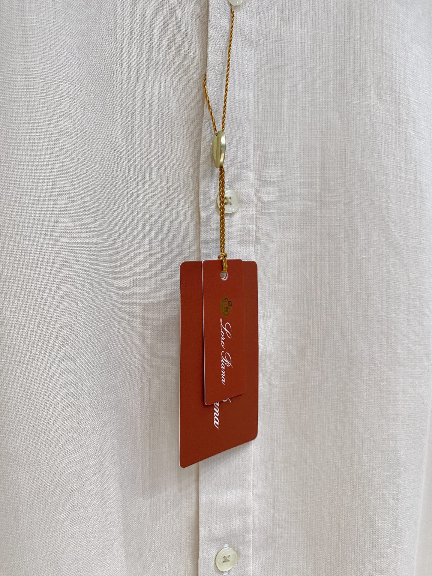 loro Piana（诺悠翩雅）官网26春夏亚麻面料男衬衫颜色 ：深蓝 天蓝 卡其 白色码数: 48-5