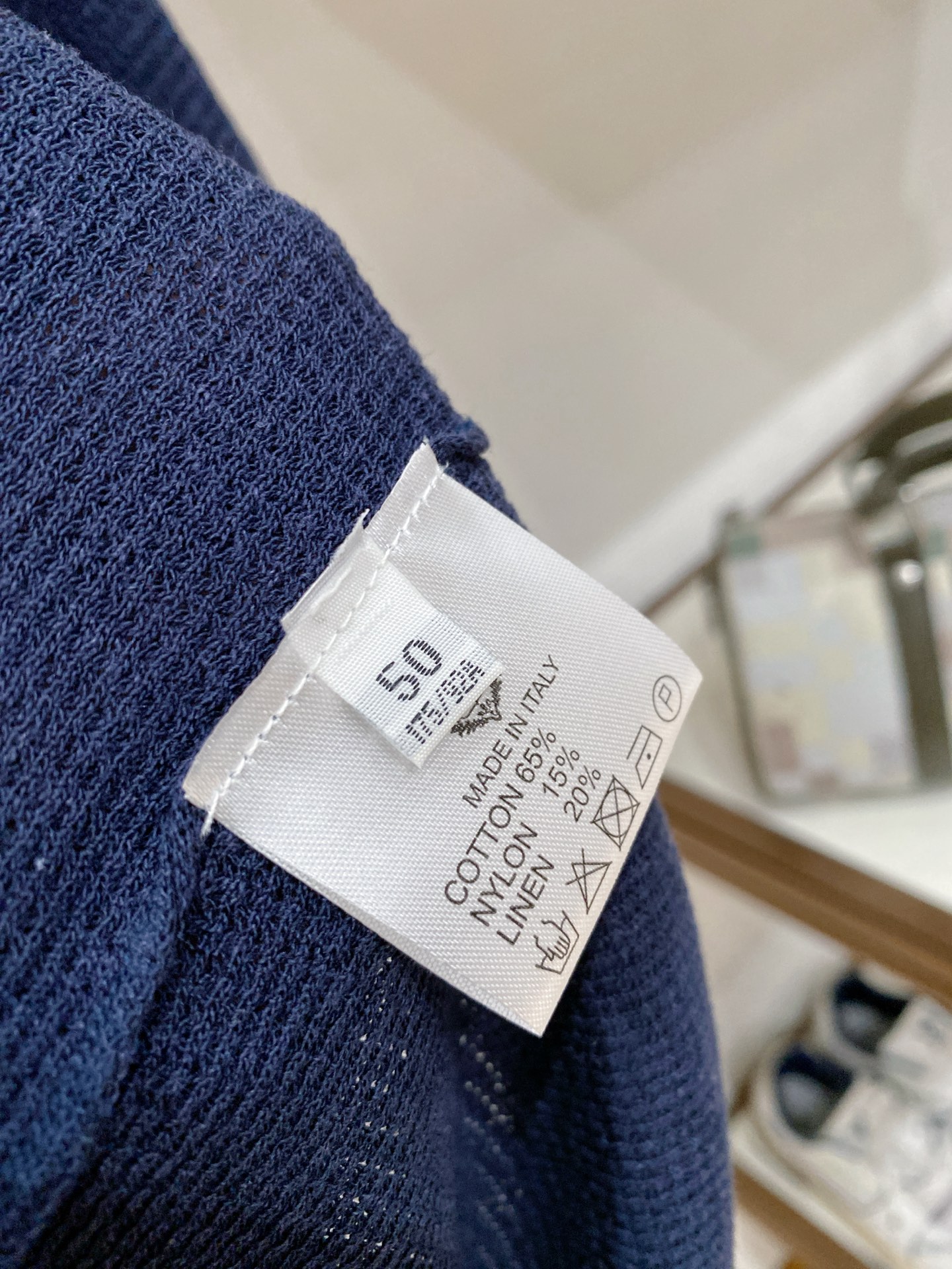 loro Piana 26春夏新品 男士圆领天丝加棉T恤颜色：两色（宝兰，浅兰）码数：M-3 xl型号：