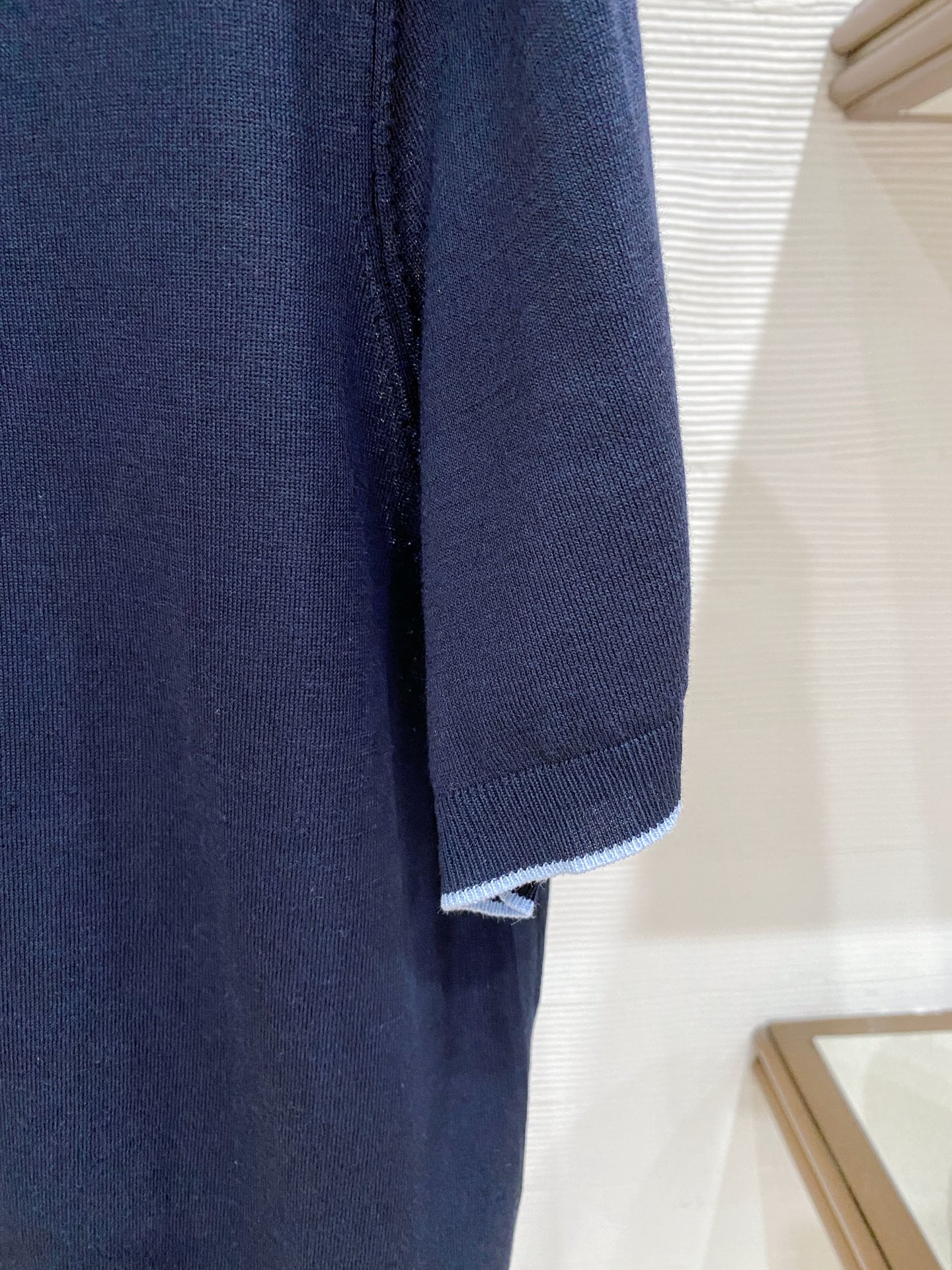 loro Piana 26春夏新品 男士圆领天丝加棉T恤颜色：两色（宝兰，浅兰）码数：M-3 xl型号：